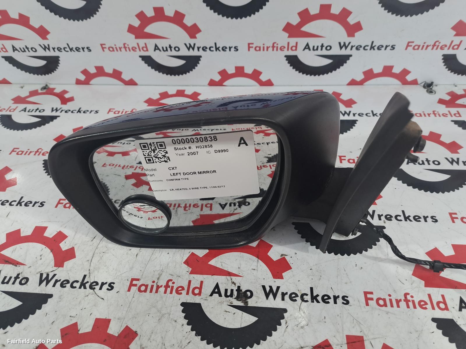 2006-2012 Mazda Cx7 Left Door Mirror
