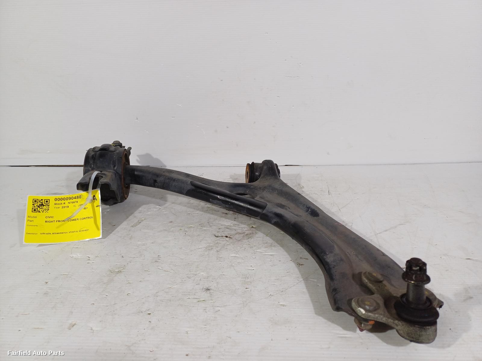 2016-2021 Honda Civic Right Front Lower Control Arm