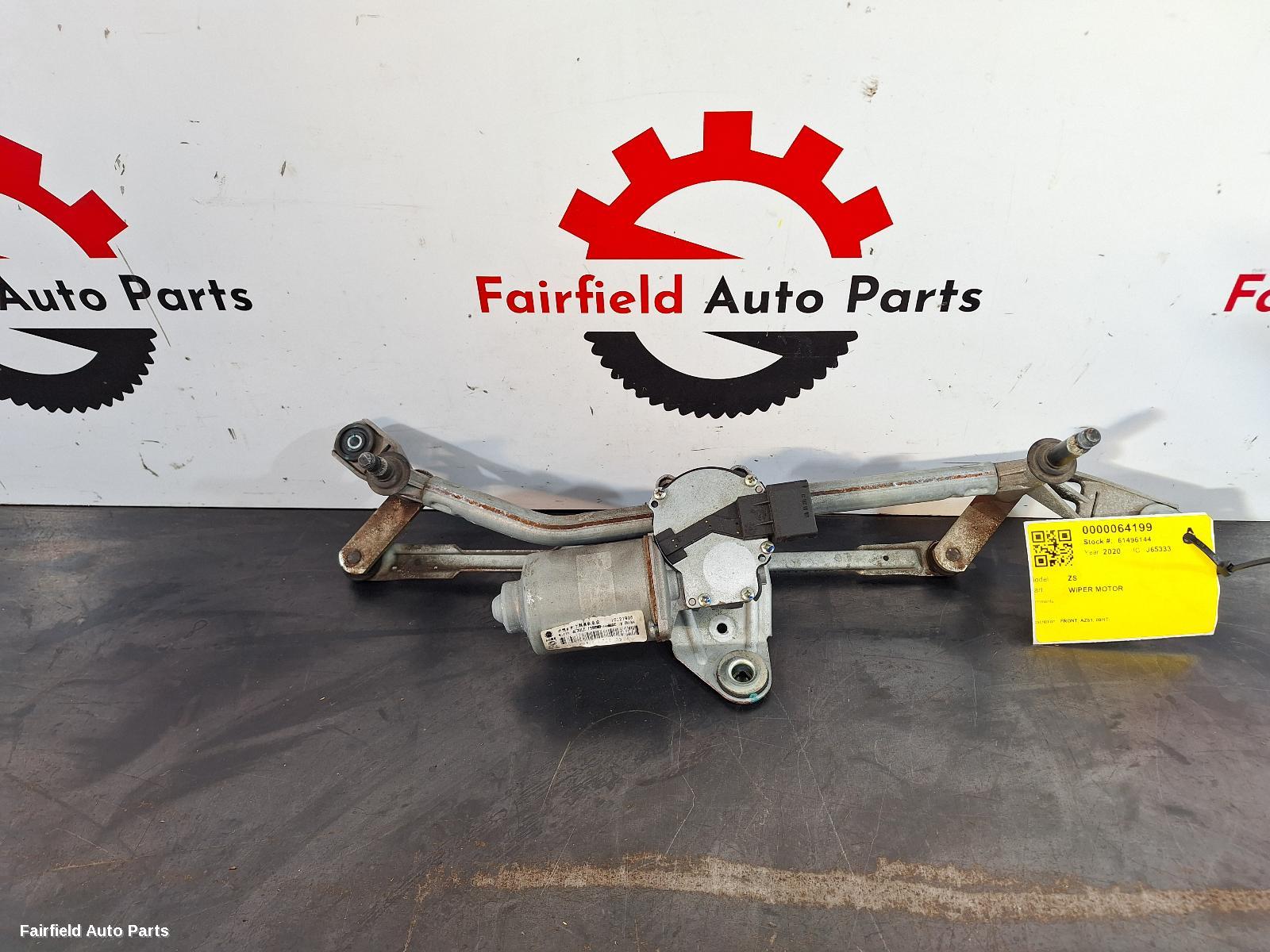 2017-2024 Mg Zs Wiper Motor