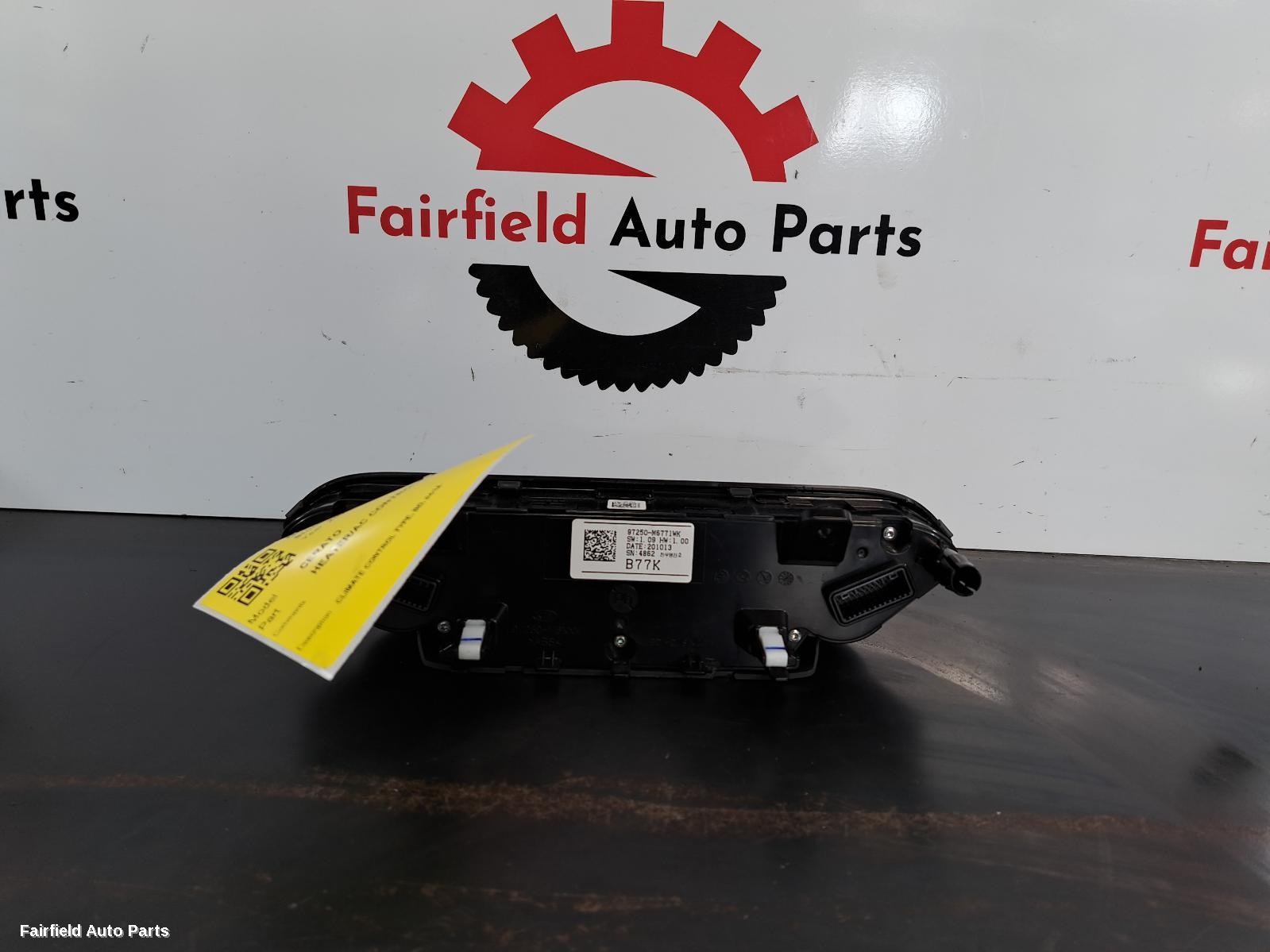 2018-2024 Kia Cerato Heater Ac Controls