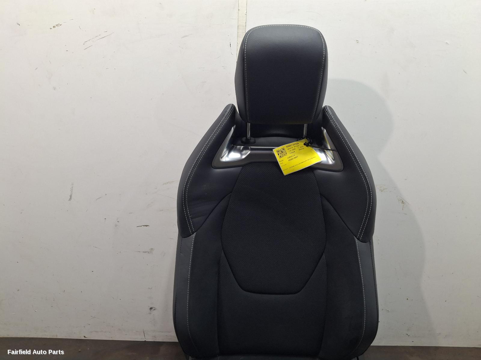 2018-2026 Toyota Corolla Front Seat