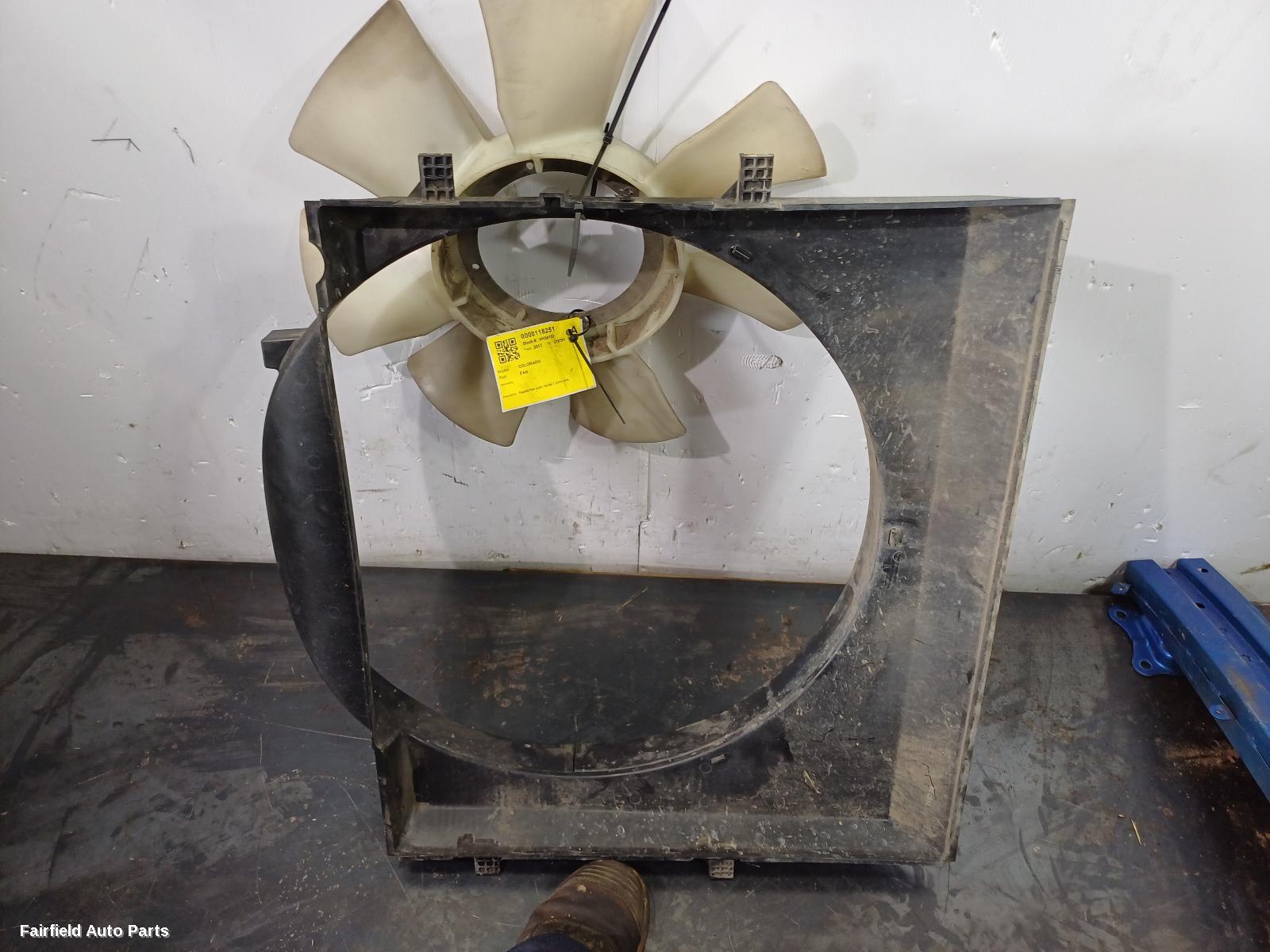 2012-2020 Holden Colorado Fan