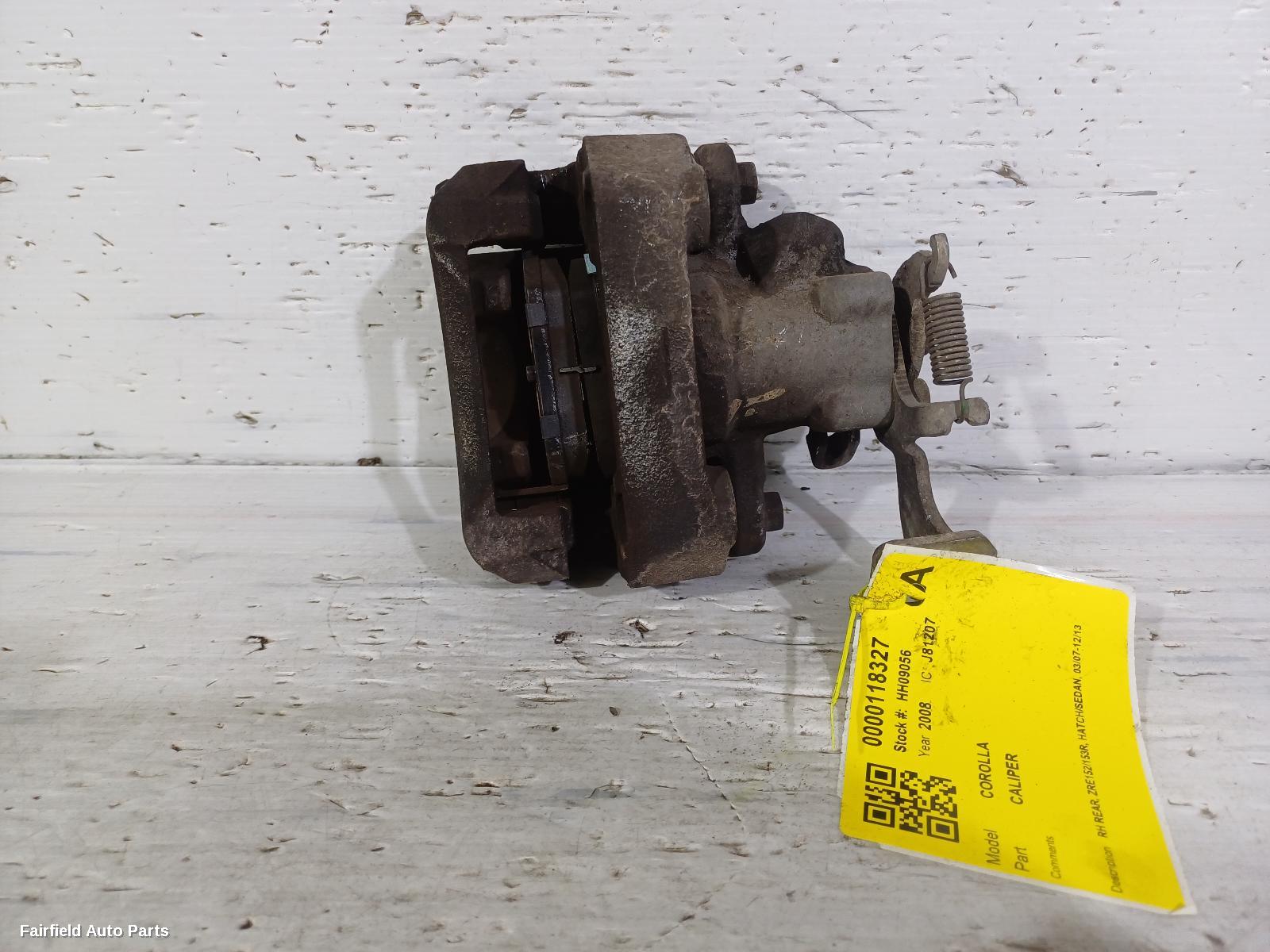 2007-2013 Toyota Corolla Caliper