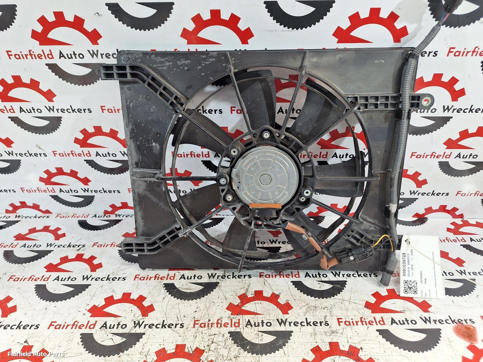 2014-2022 Honda Odyssey Fan