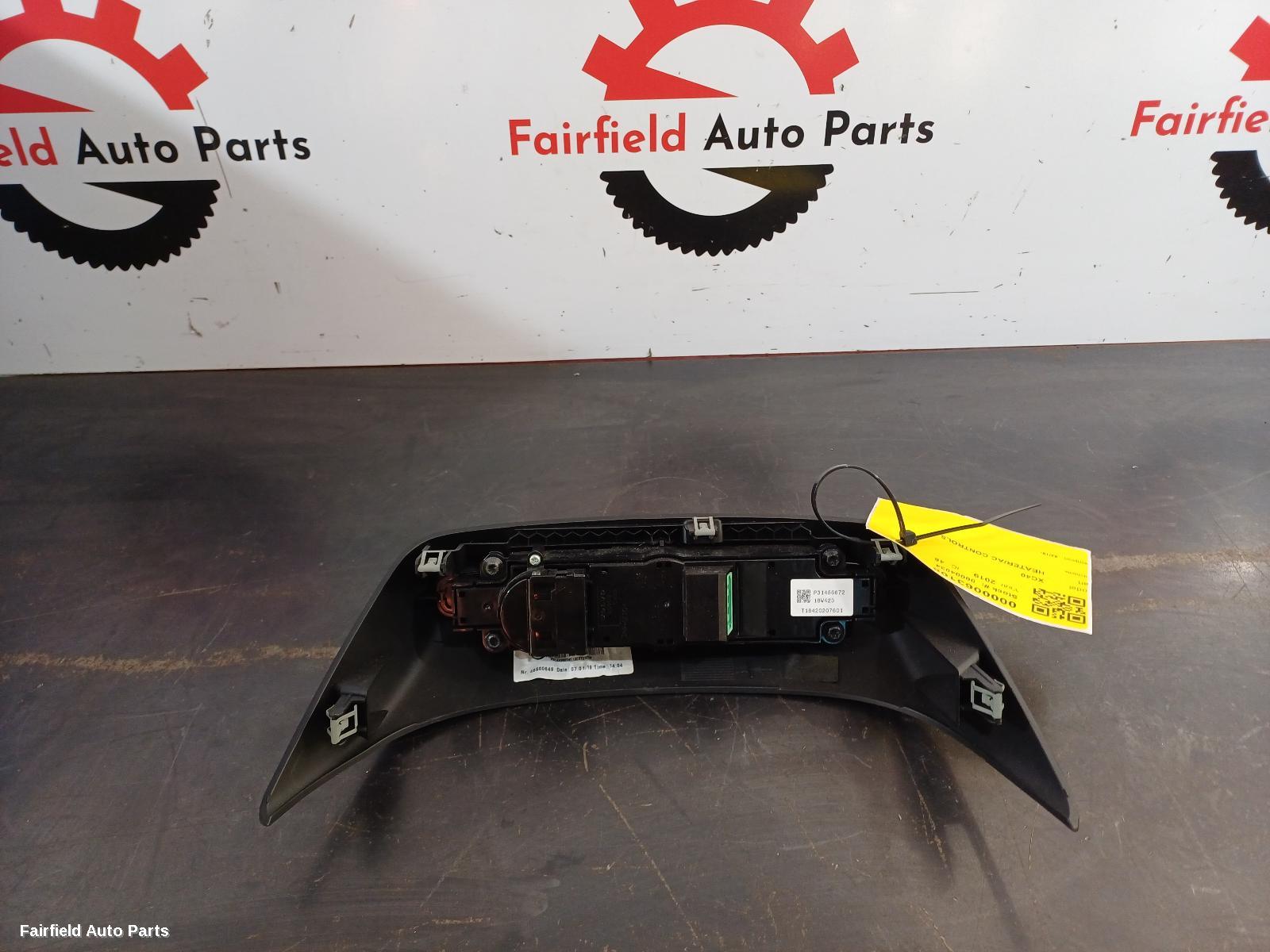 2018-2026 Volvo Xc40 Heater Ac Controls