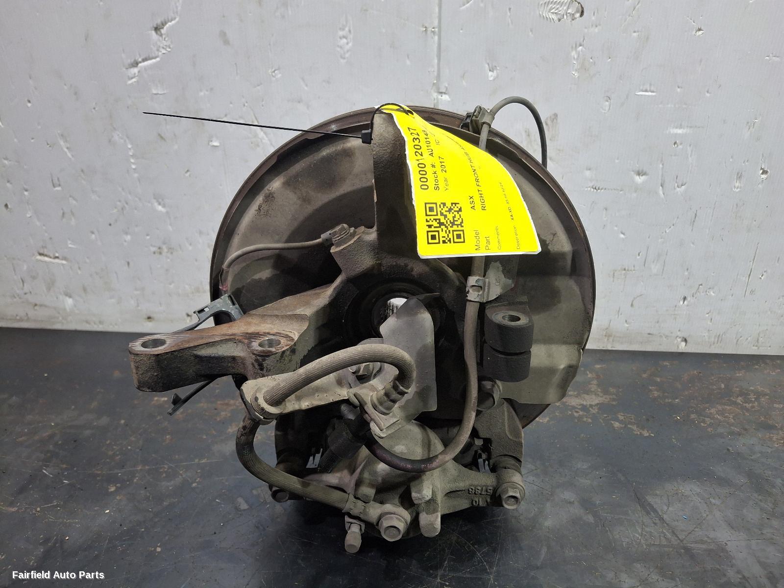 2010-2024 Mitsubishi Asx Right Front Hub Assembly