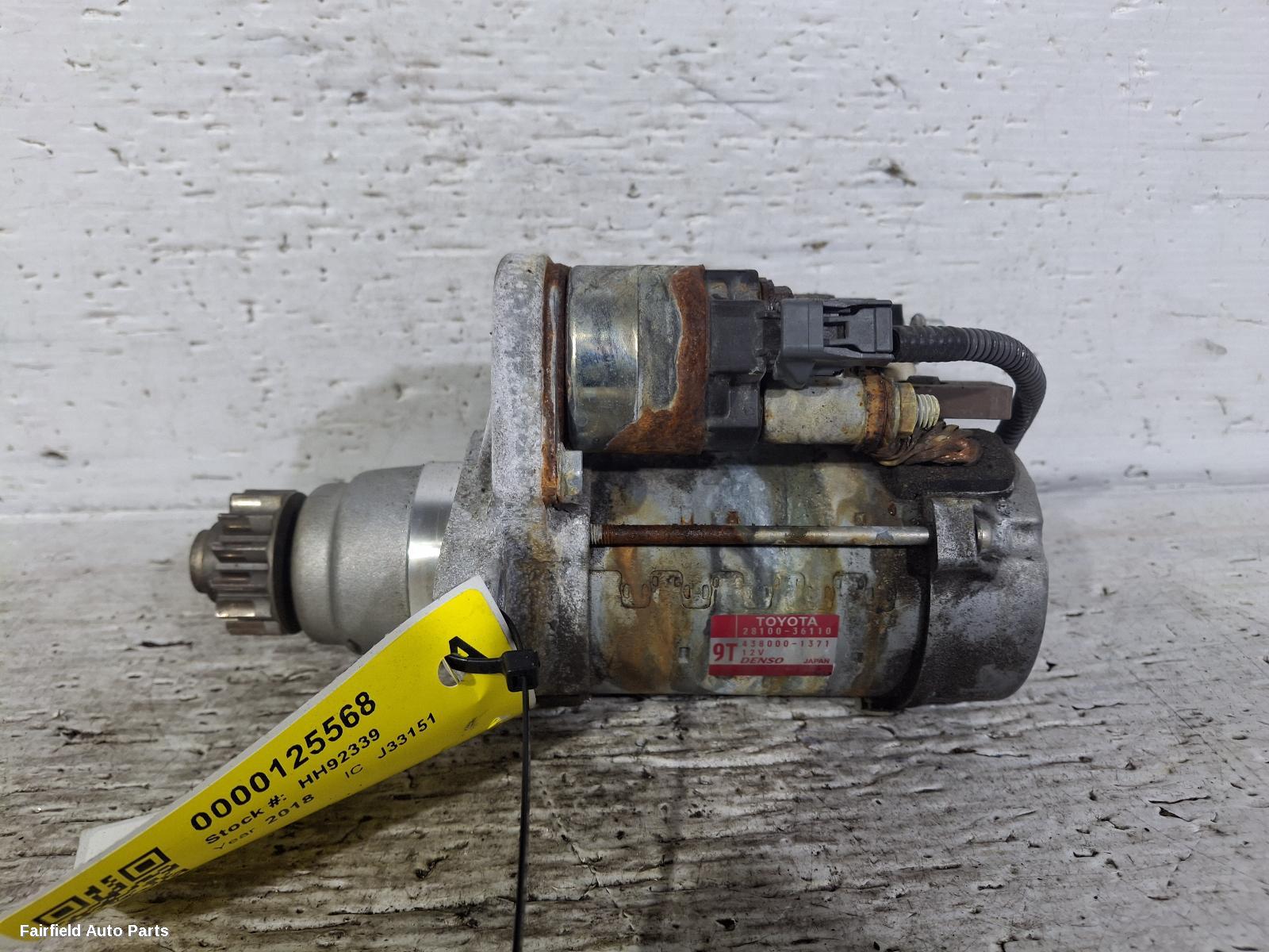 2014-2021 Lexus Nx Starter