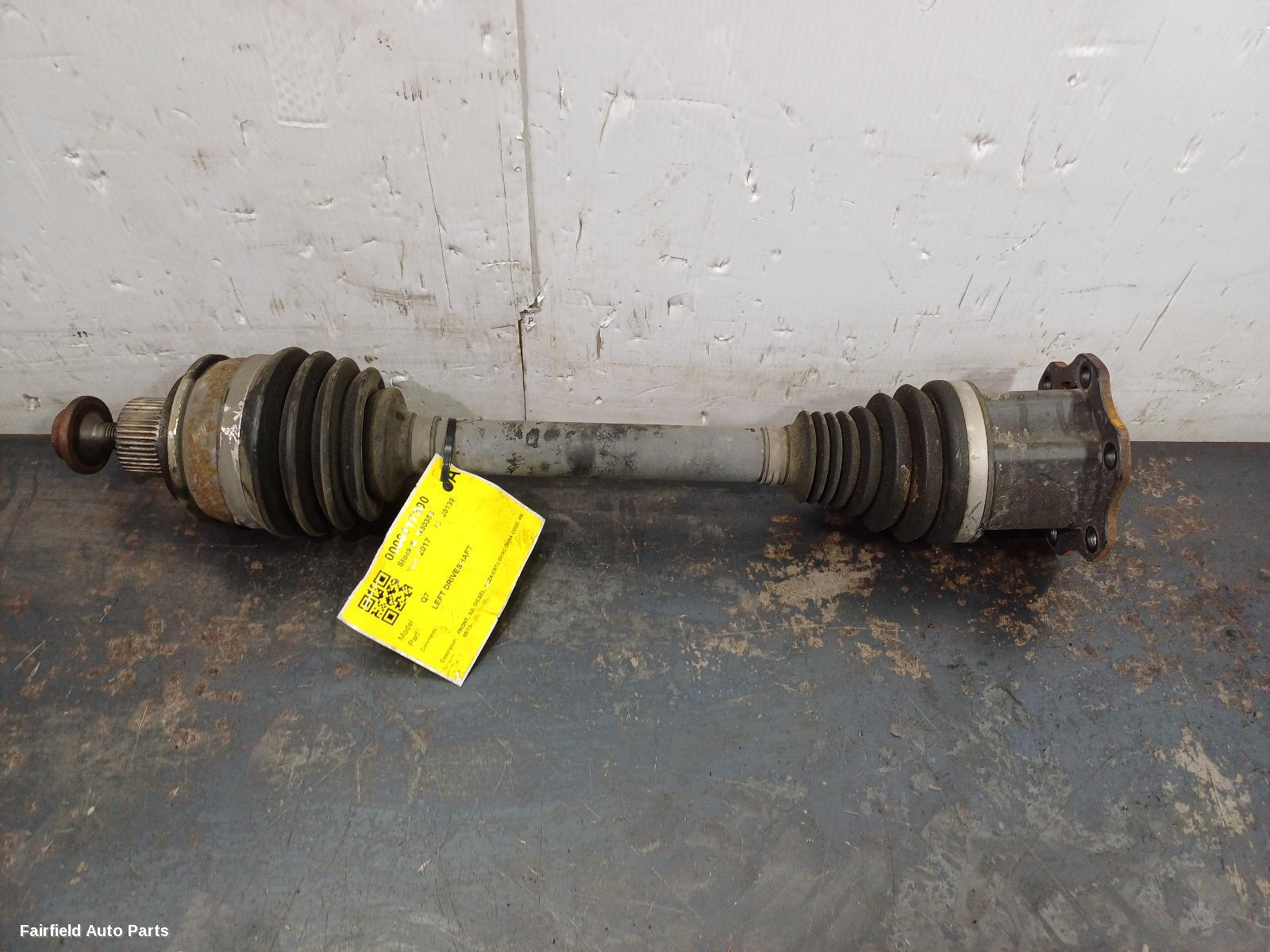 2015-2025 Audi Q7 Left Driveshaft