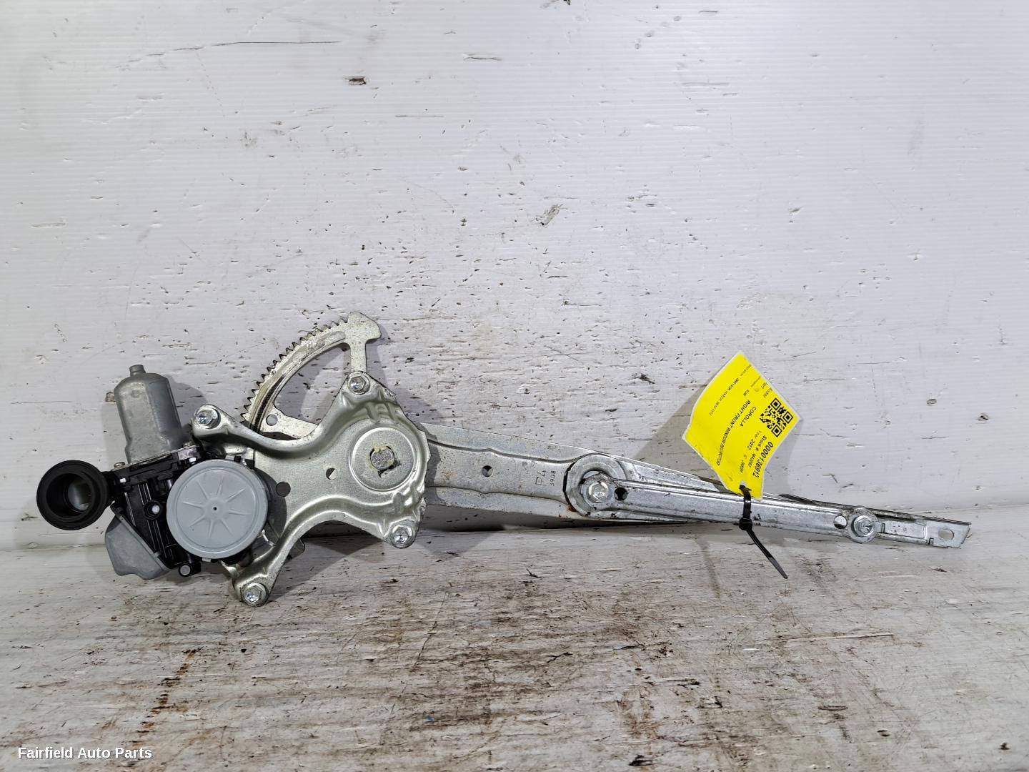 2012-2013 Toyota Corolla Right Front Window Reg Motor