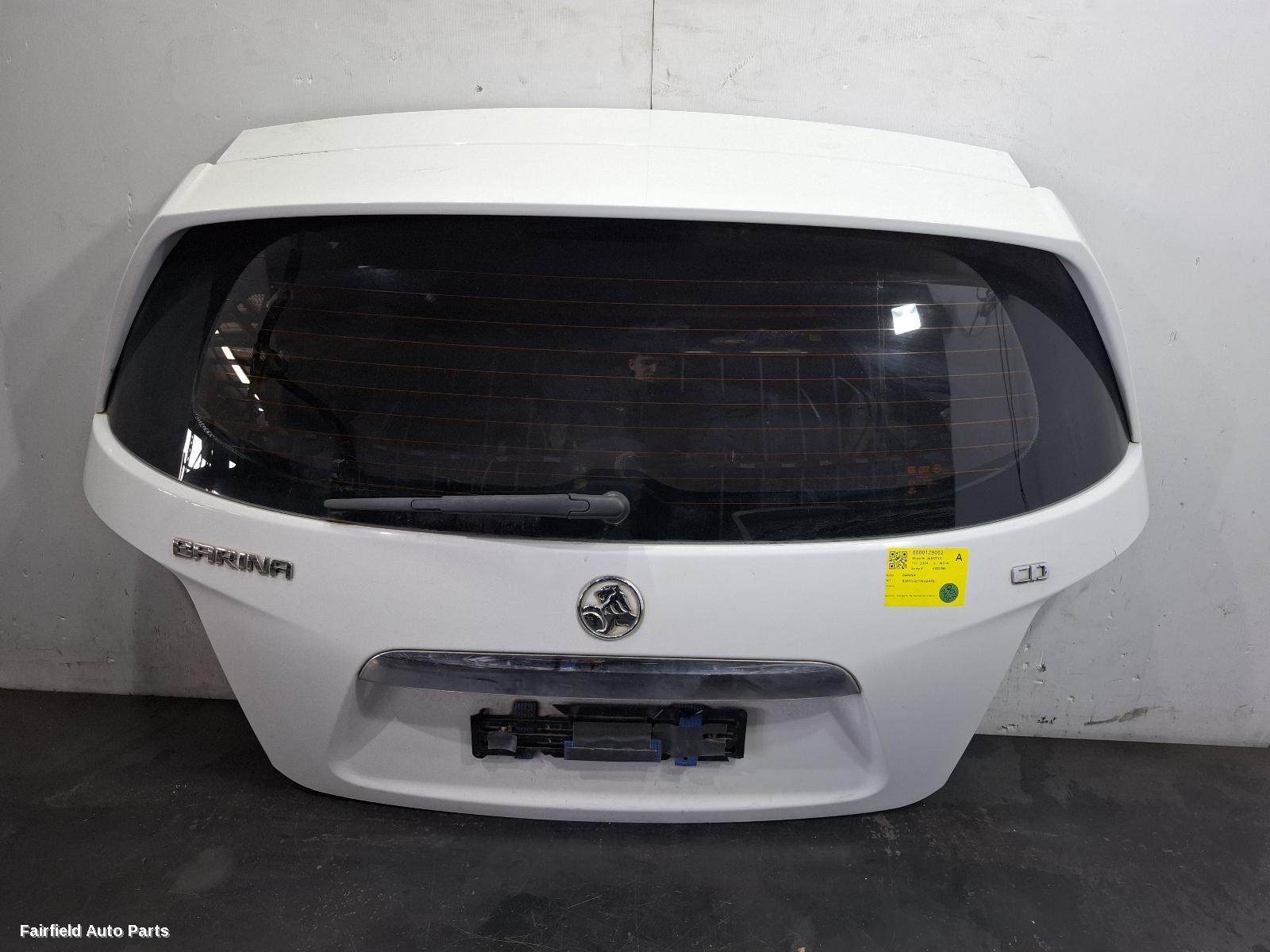 2011-2016 Holden Barina Bootlid Tailgate