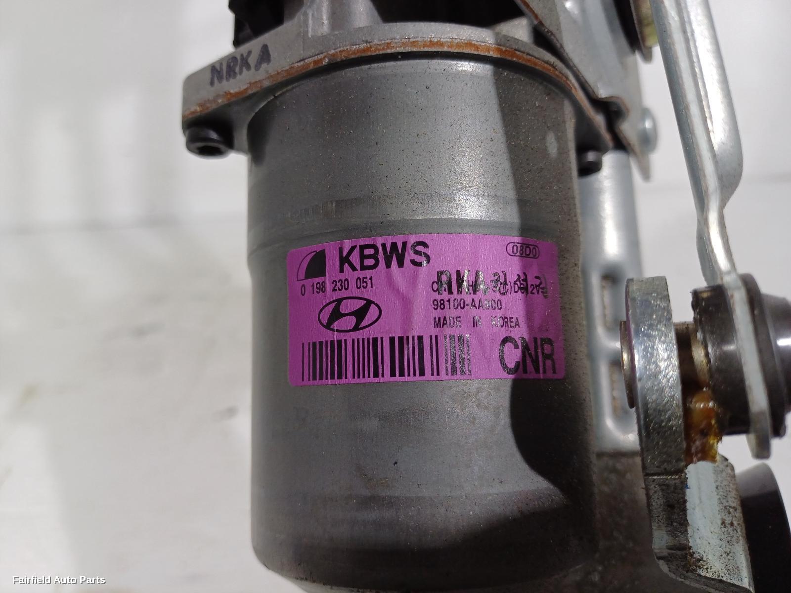 2020-2026 Hyundai I30 Wiper Motor