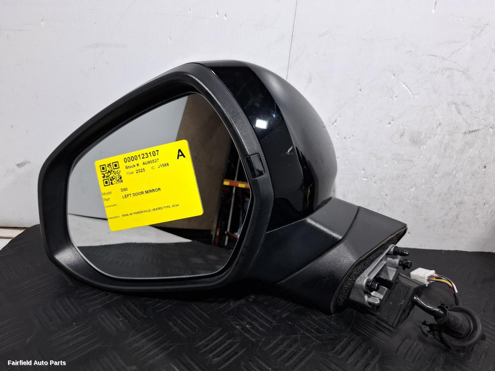 2024-2025 Ldv D90 Left Door Mirror