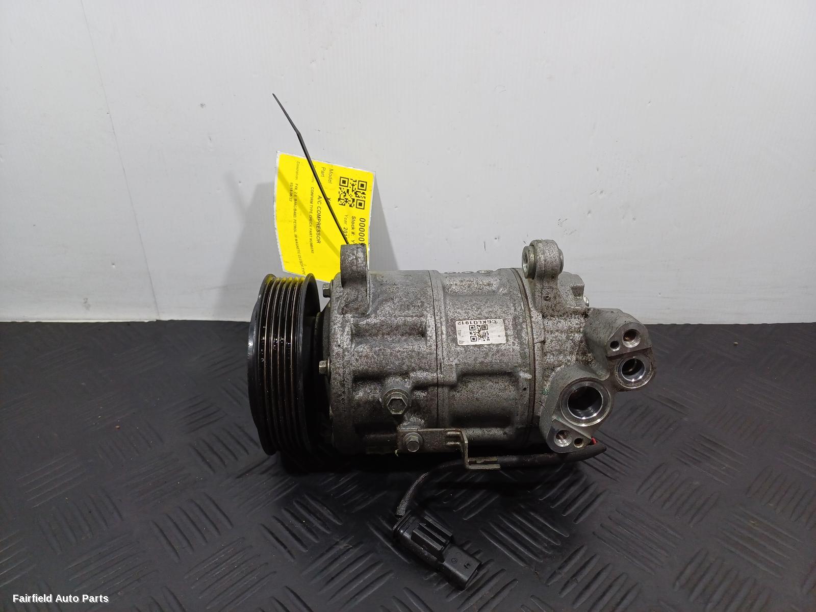 2015-2019 Bmw X1 A C Compressor