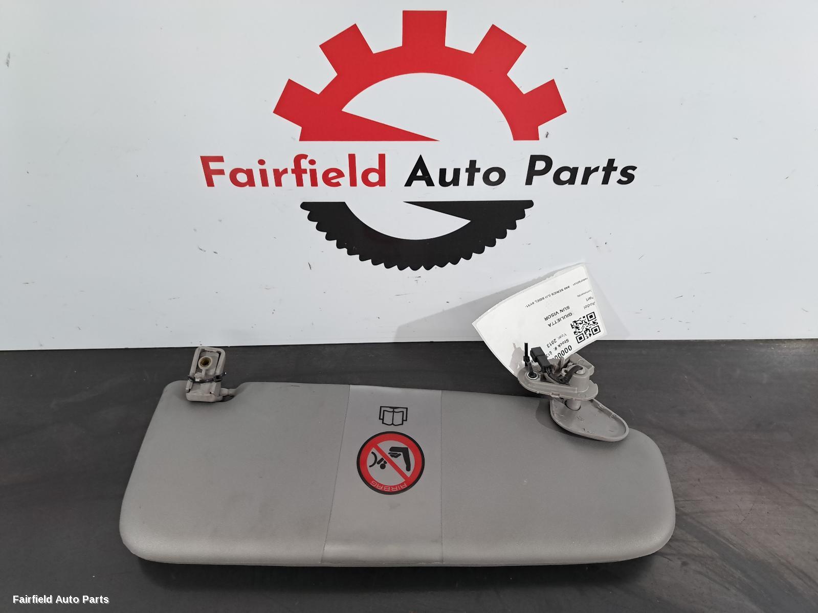 2011-2021 Alfa Romeo Giulietta Sunvisor
