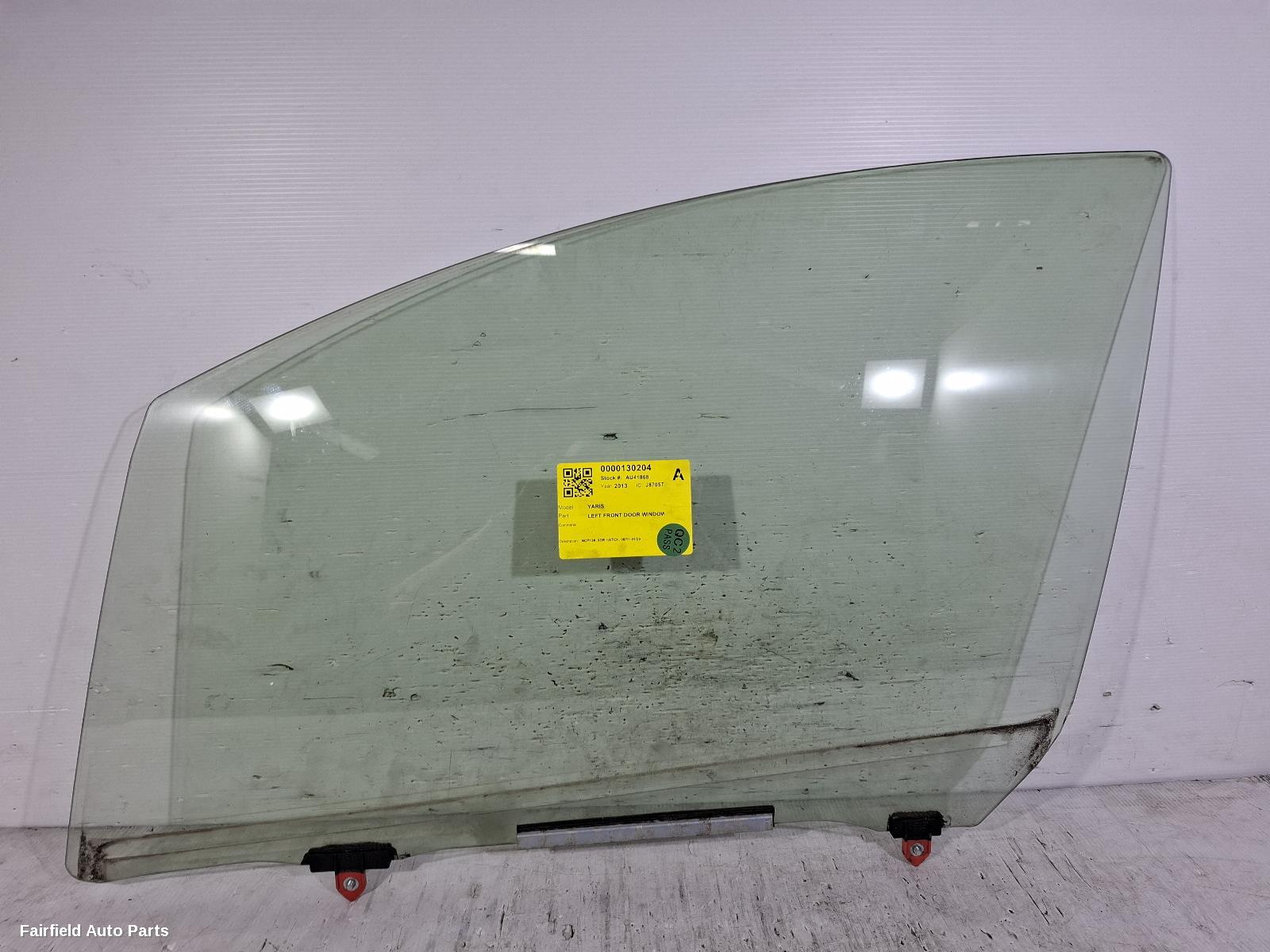 2011-2020 Toyota Yaris Left Front Door Window