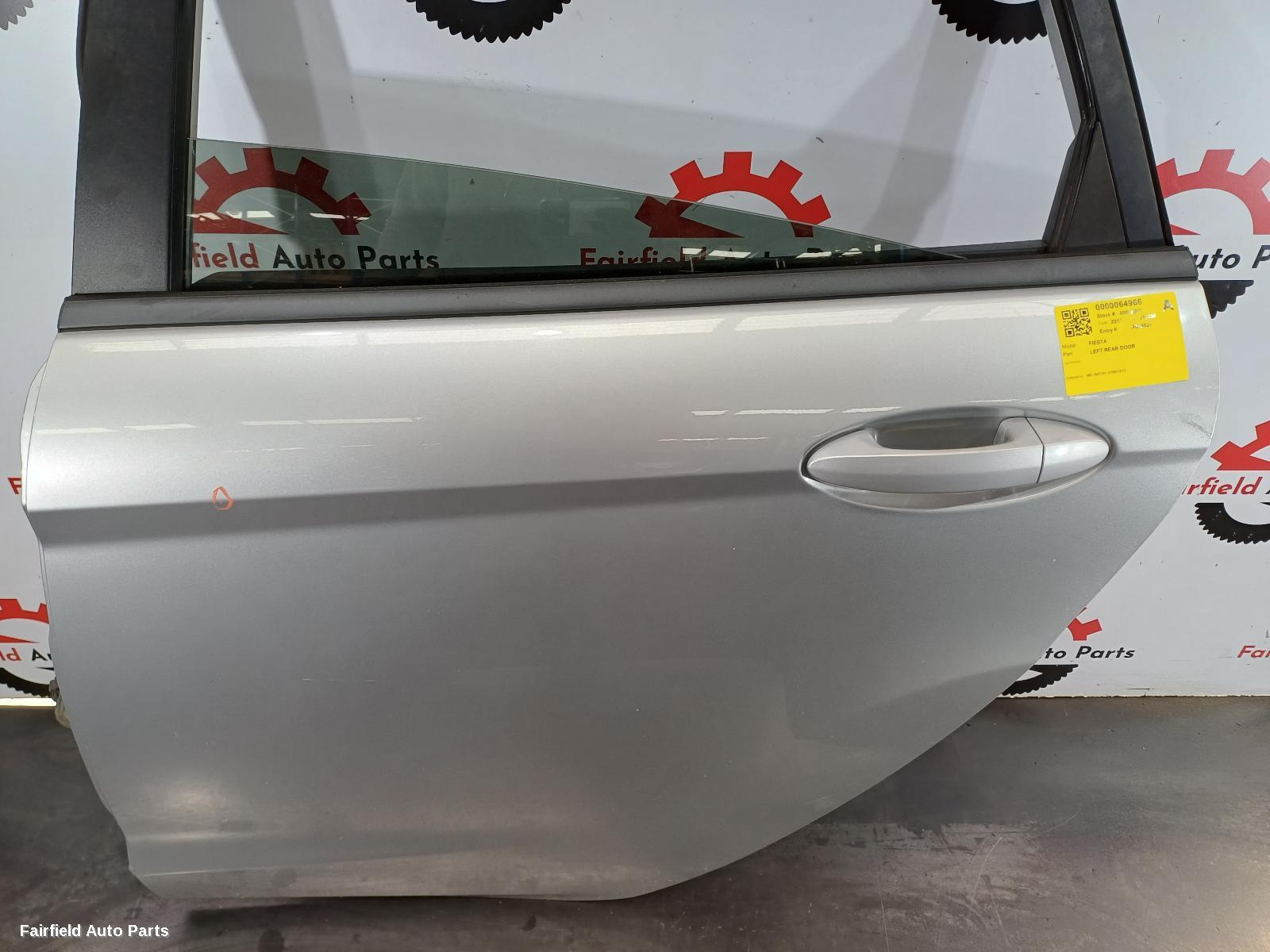 2008-2012 Ford Fiesta Left Rear Door Sliding