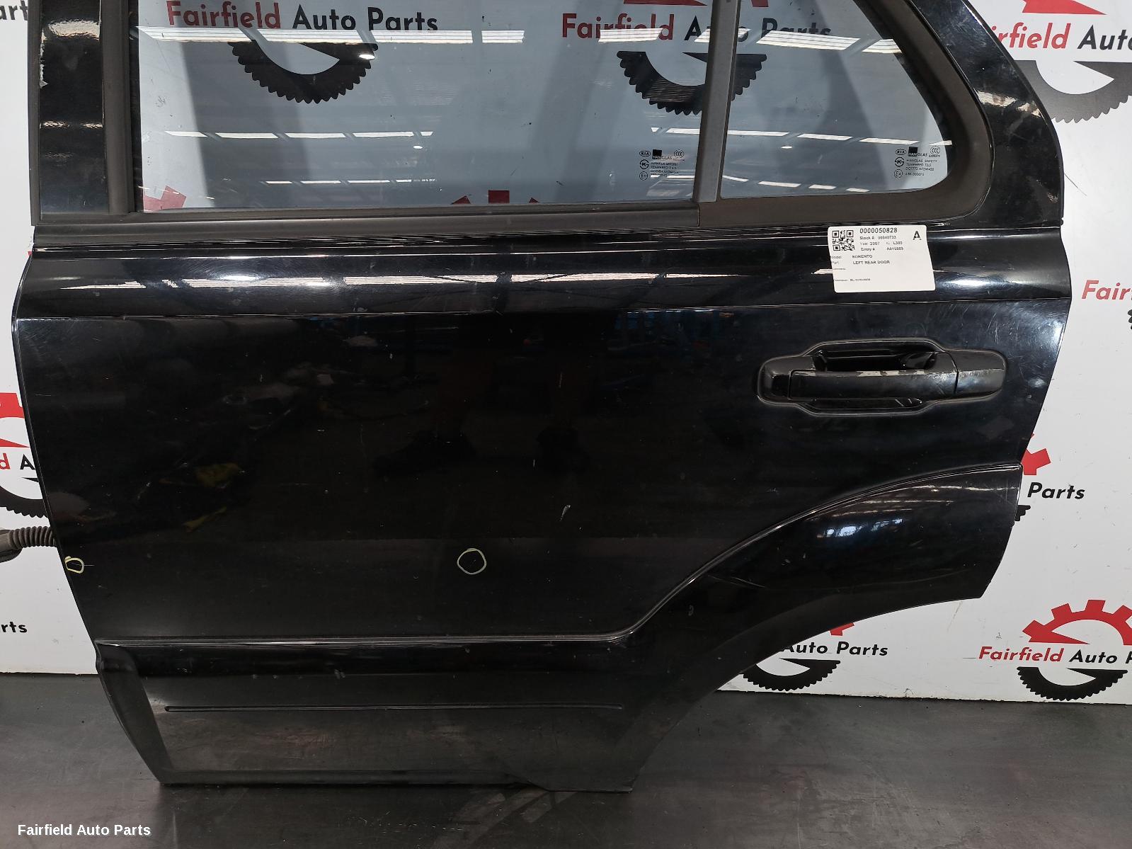 2003-2009 Kia Sorento Left Rear Door Sliding