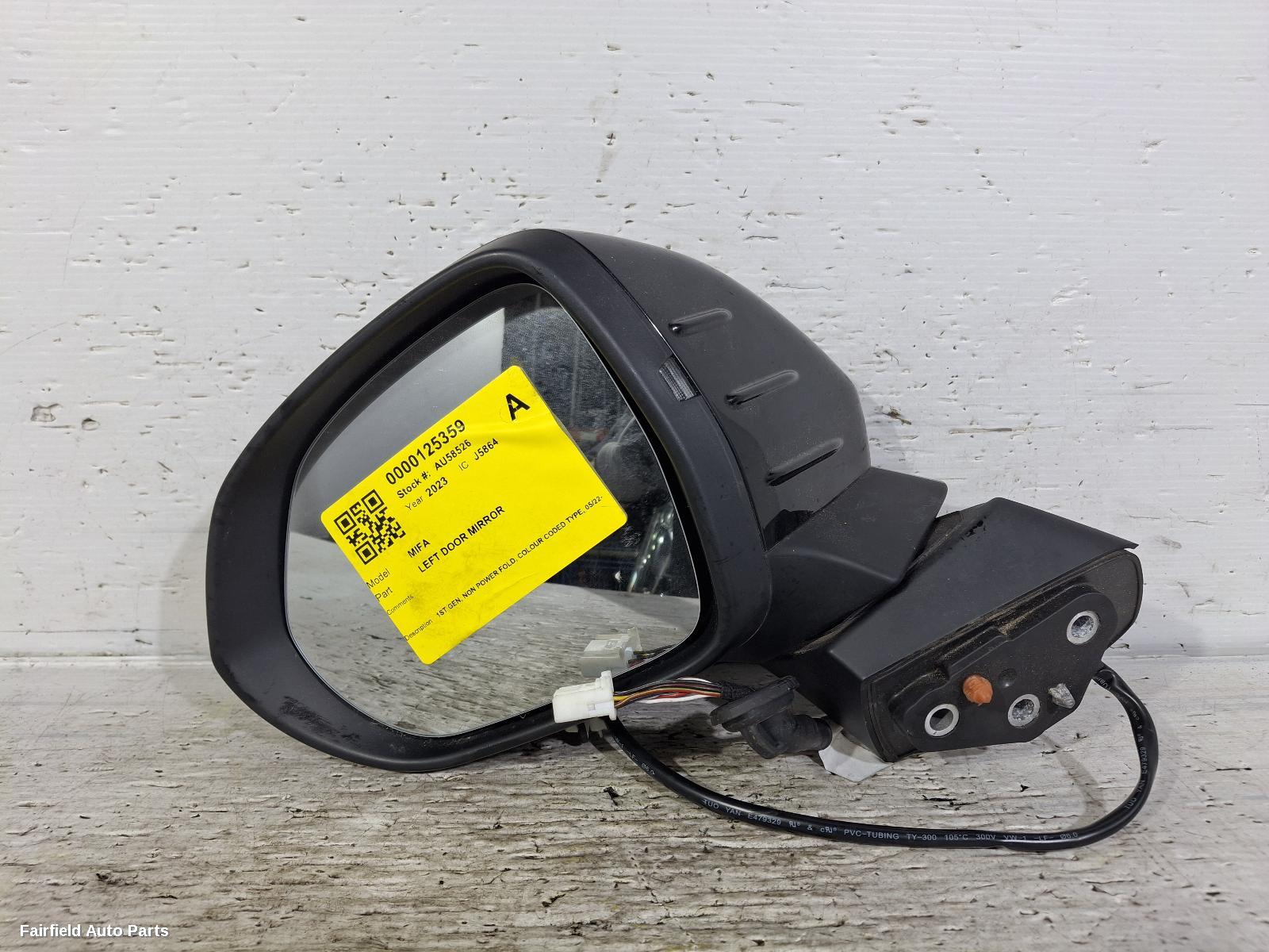 2022-2024 Ldv Mifa Left Door Mirror