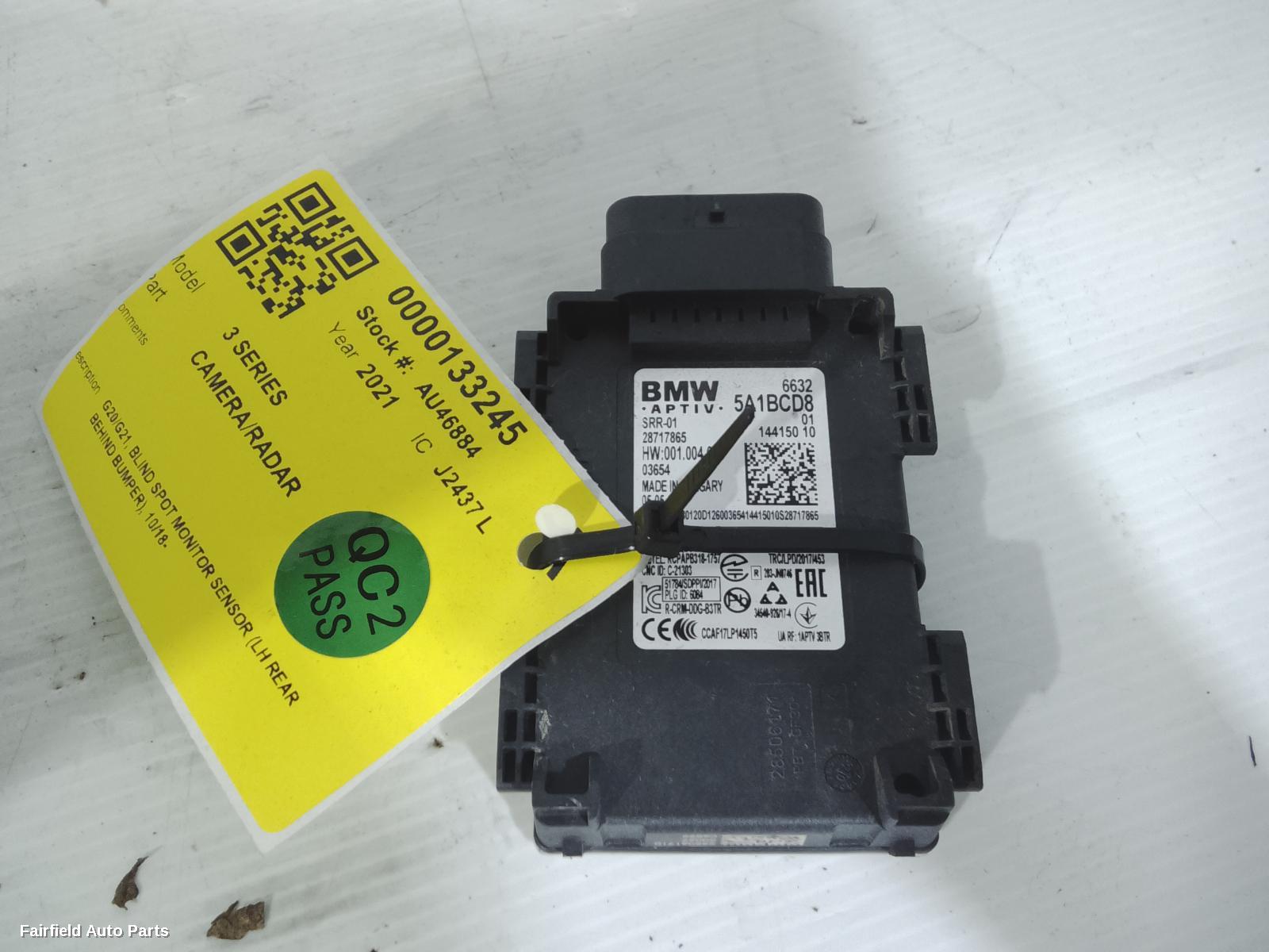 2018-2025 Bmw 3 Series Reverse Camera