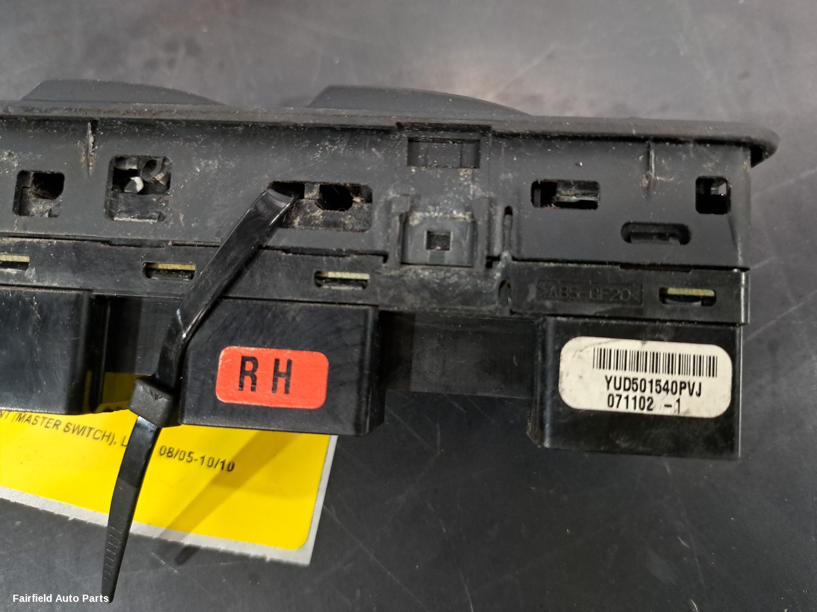 2005-2010 Land Rover Rangerover Sport Pwr Dr Wind Switch