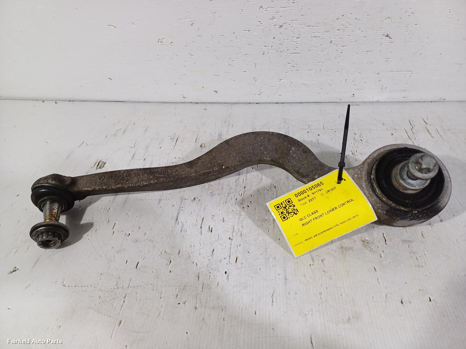 2015-2023 Mercedes Glc Class Right Front Lower Control Arm