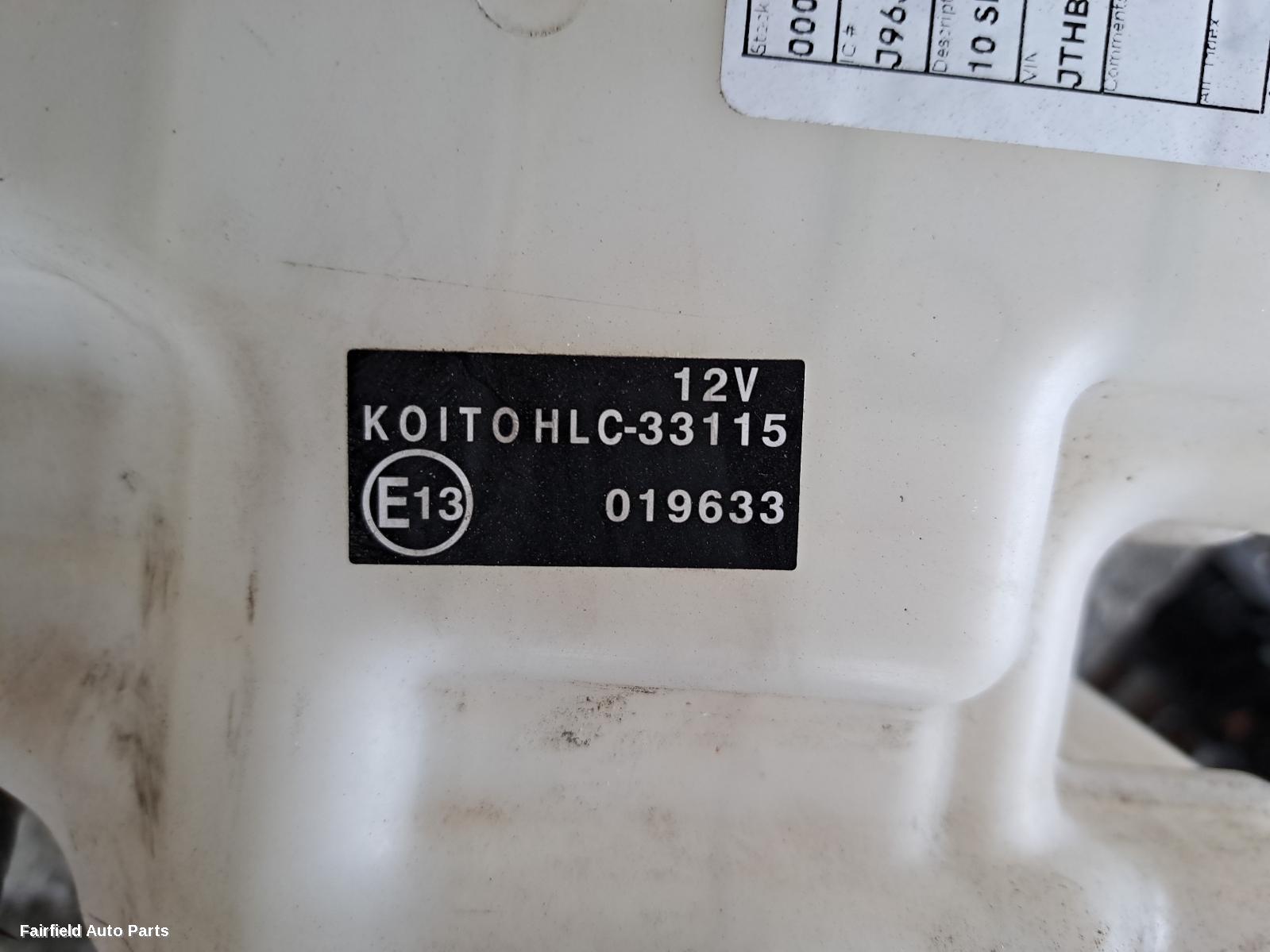 2012-2013 Lexus Gs Washer Bottle