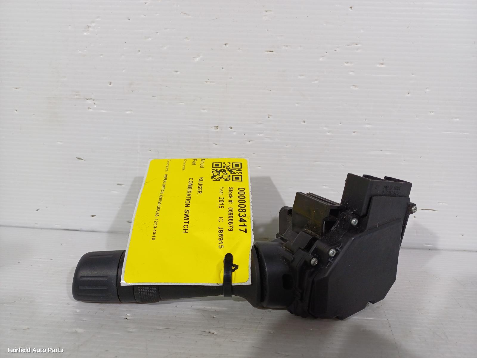 2013-2016 Toyota Kluger Combination Switch