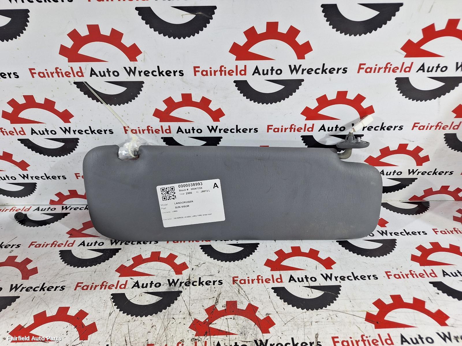 1998-2007 Toyota Landcruiser Sunvisor