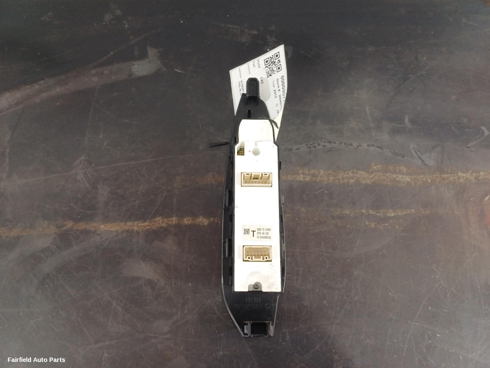 2012-2014 Mazda Cx5 Pwr Dr Wind Switch