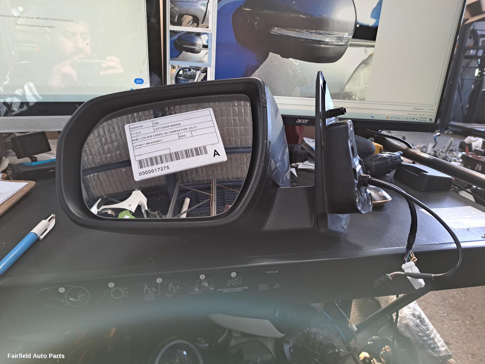 2017-2025 Ldv T60 Left Door Mirror