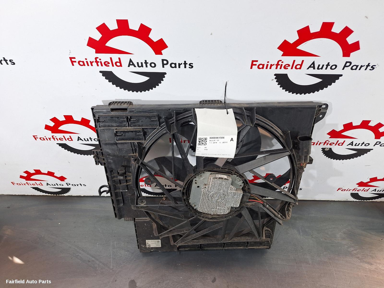 2010-2017 Bmw X3 Fan