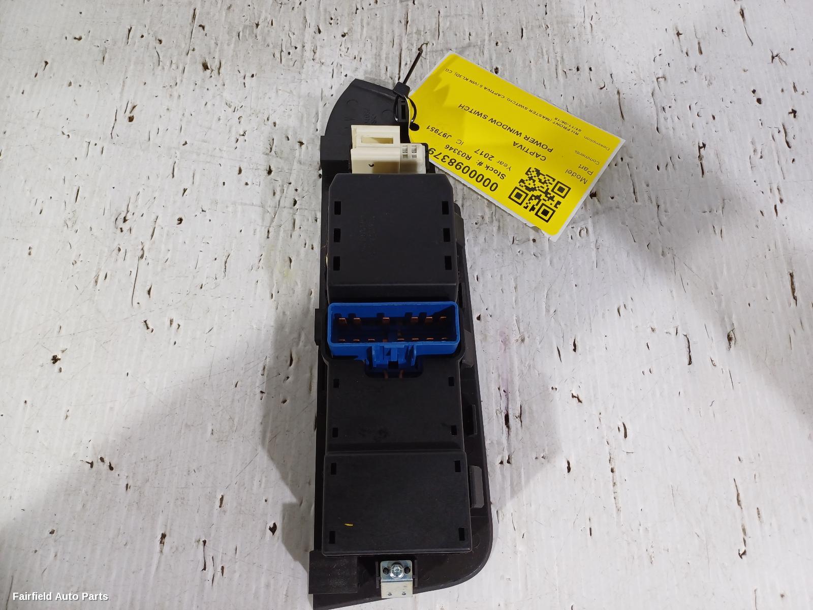2014-2018 Holden Captiva Pwr Dr Wind Switch