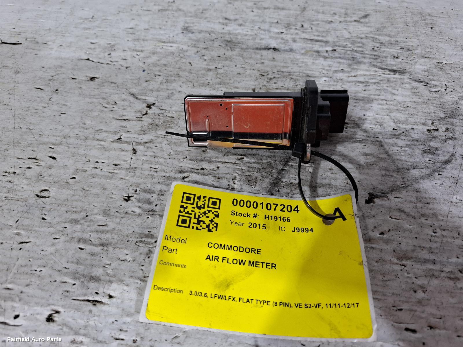 2011-2017 Holden Commodore Air Flow Meter
