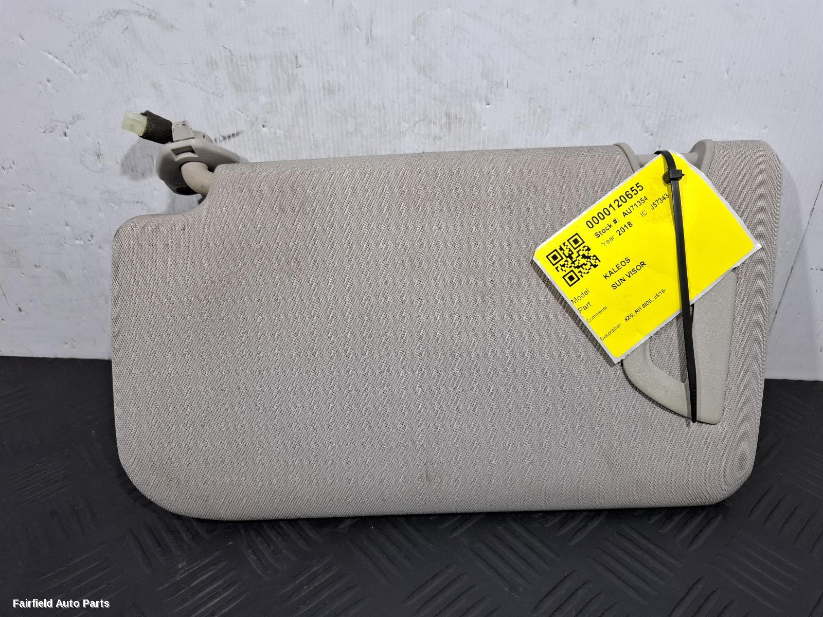 2016-2026 Renault Kaleos Sunvisor