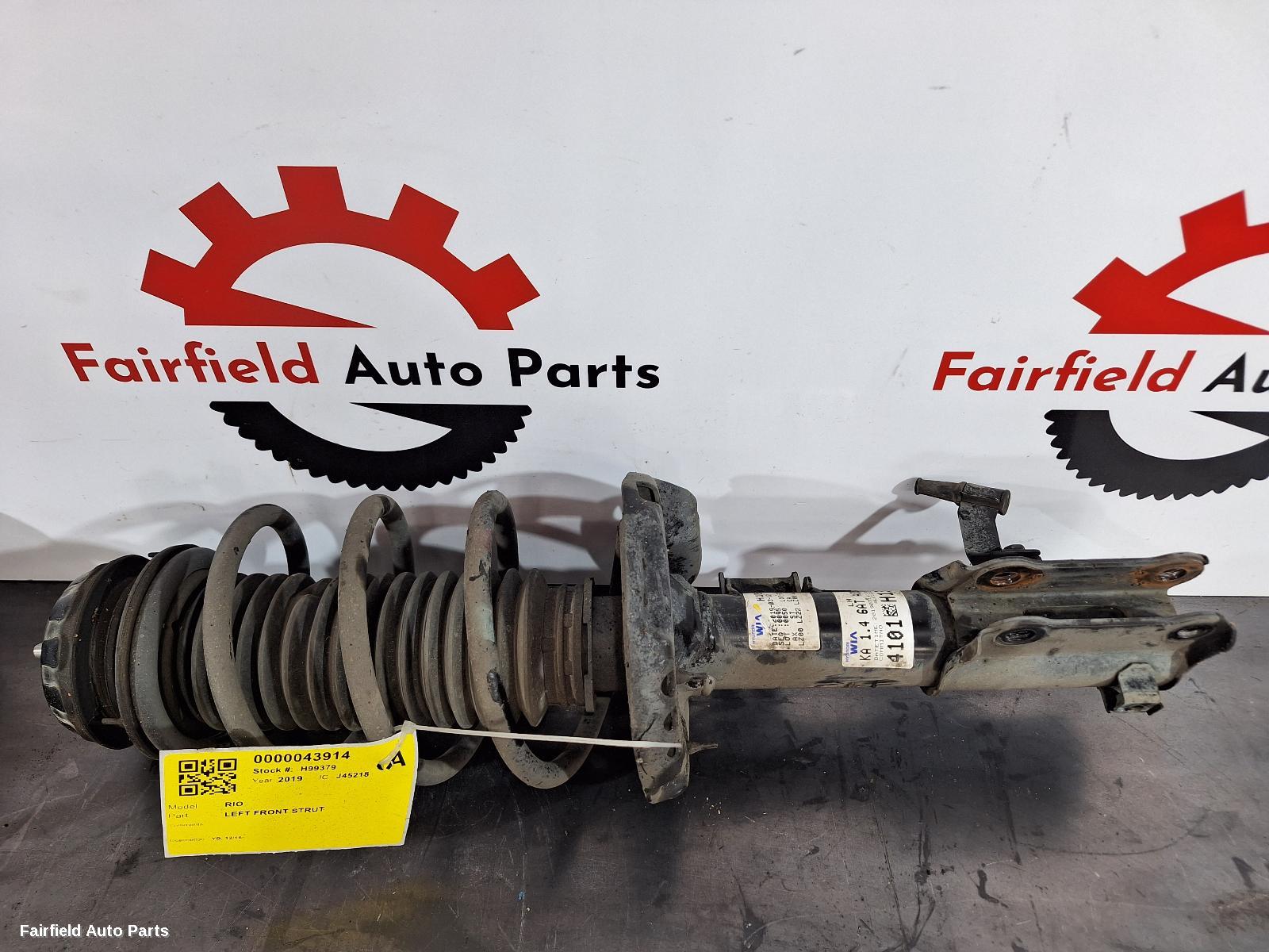 2016-2023 Kia Rio Left Front Strut