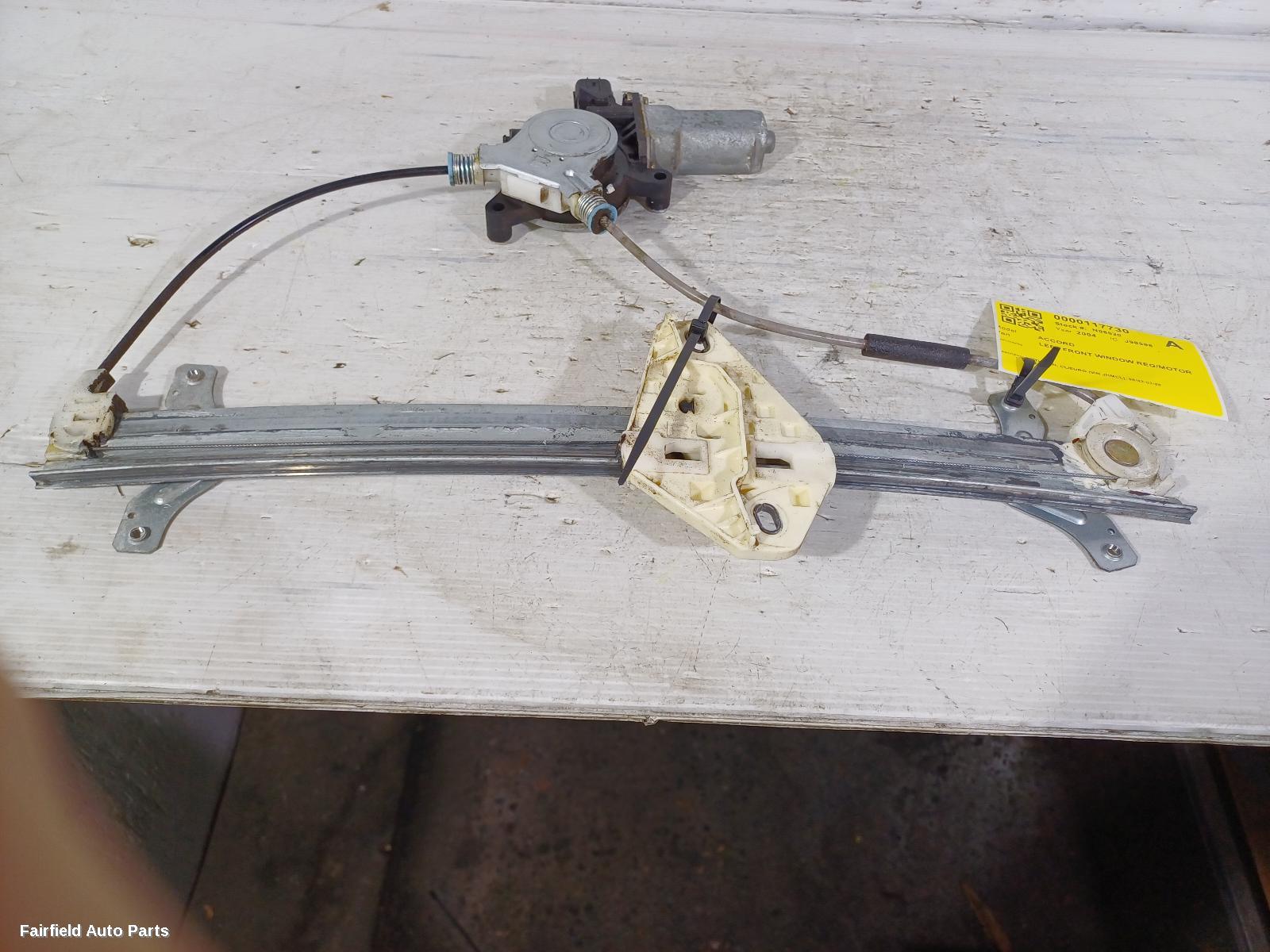 2003-2008 Honda Accord Left Front Window Reg Motor