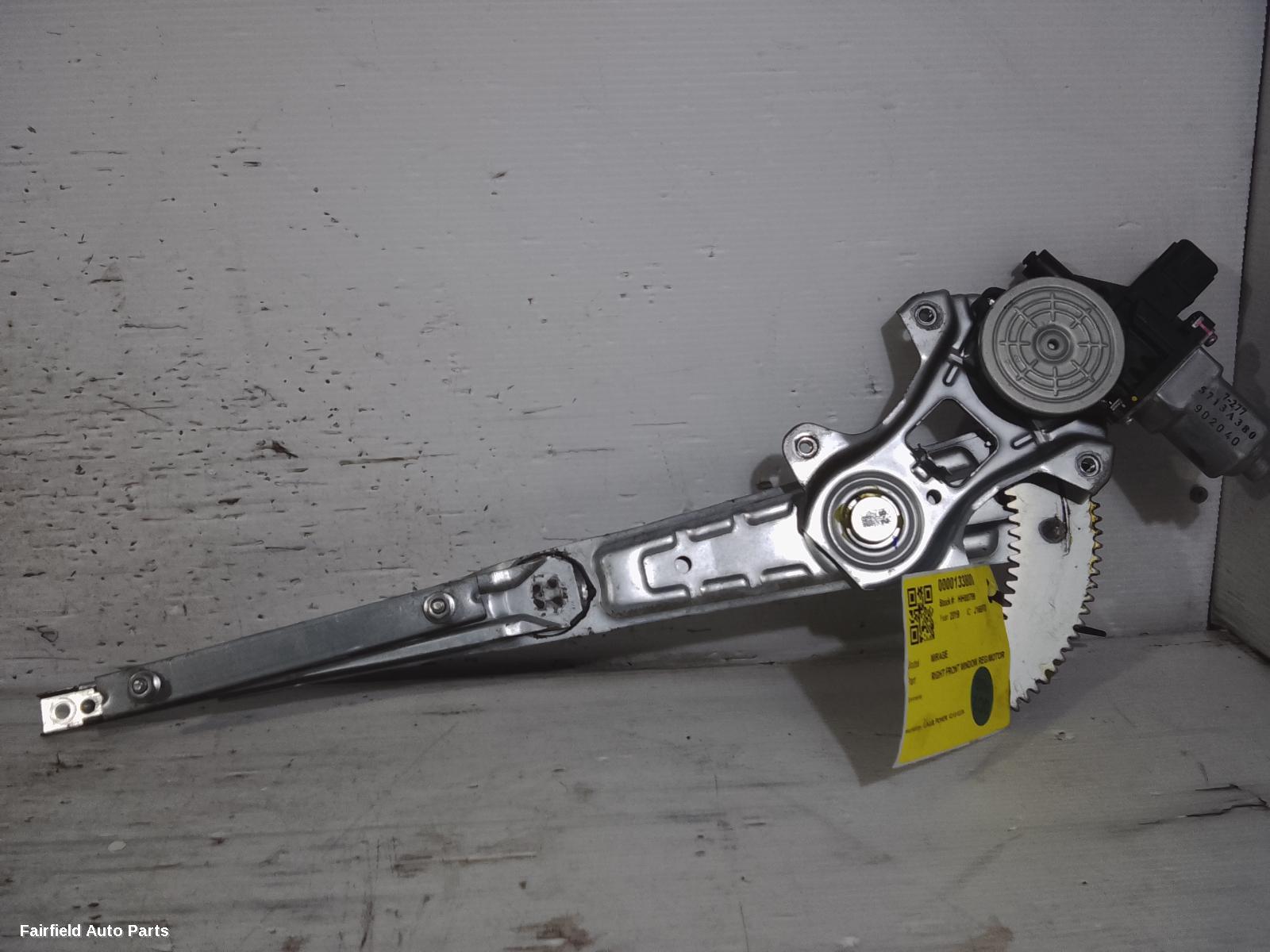 2012-2024 Mitsubishi Mirage Right Front Window Reg Motor