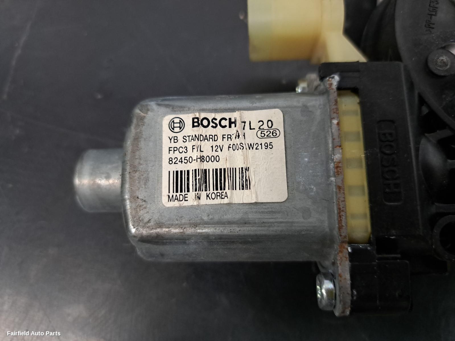 2016-2023 Kia Rio Left Front Window Reg Motor