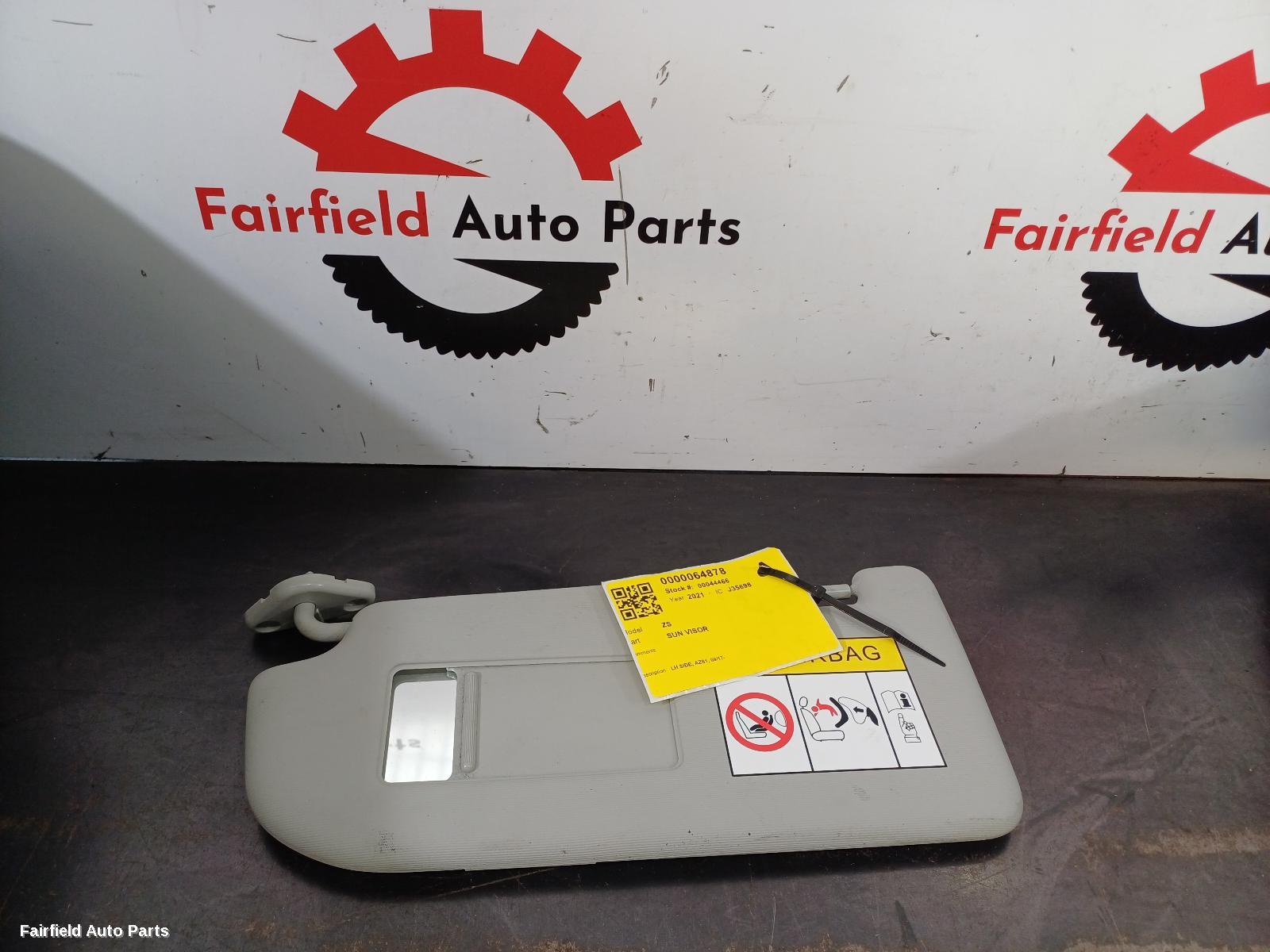2017-2024 Mg Zs Sunvisor