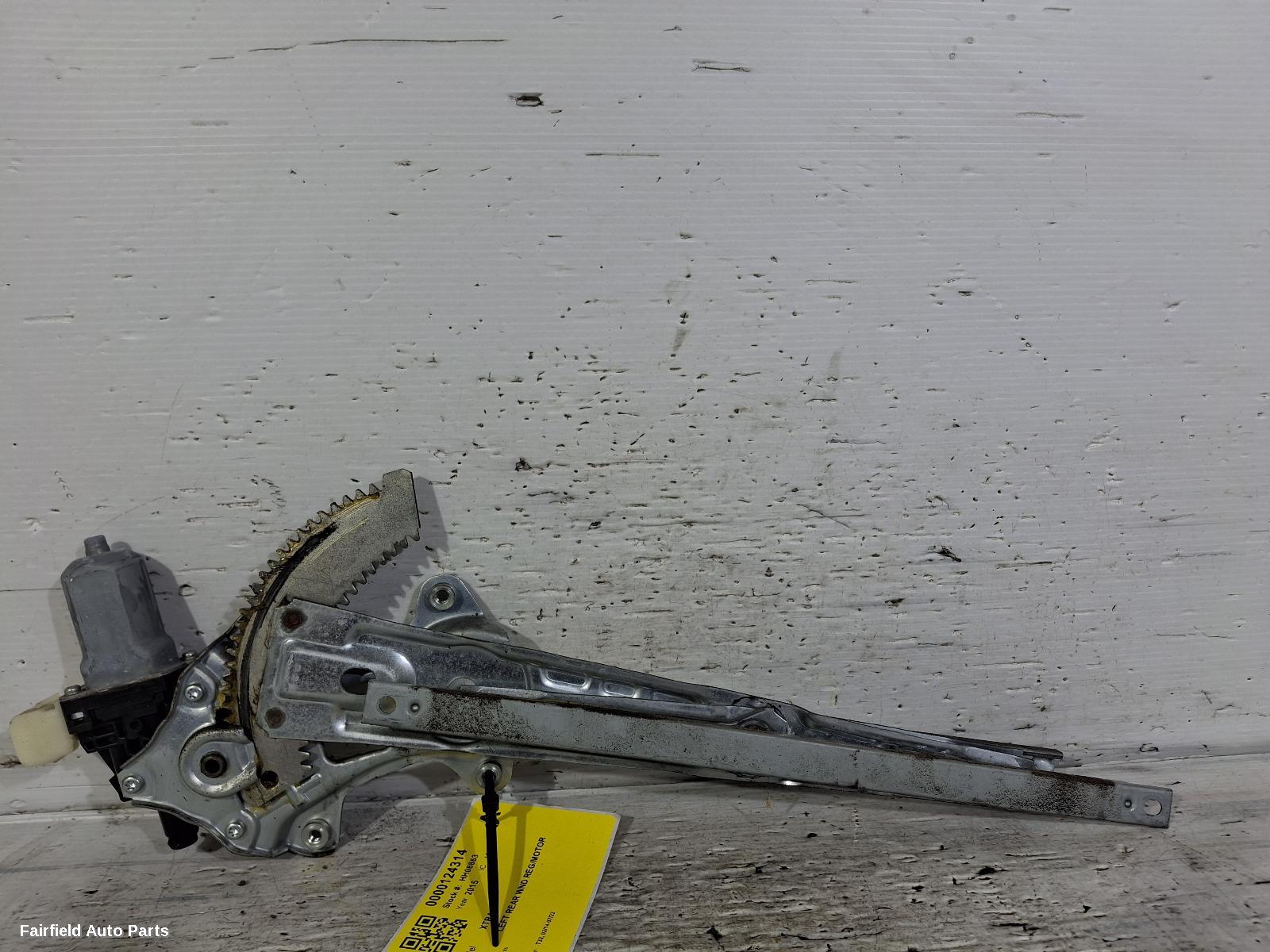 2014-2022 Nissan Xtrail Left Rear Wnd Reg Motor