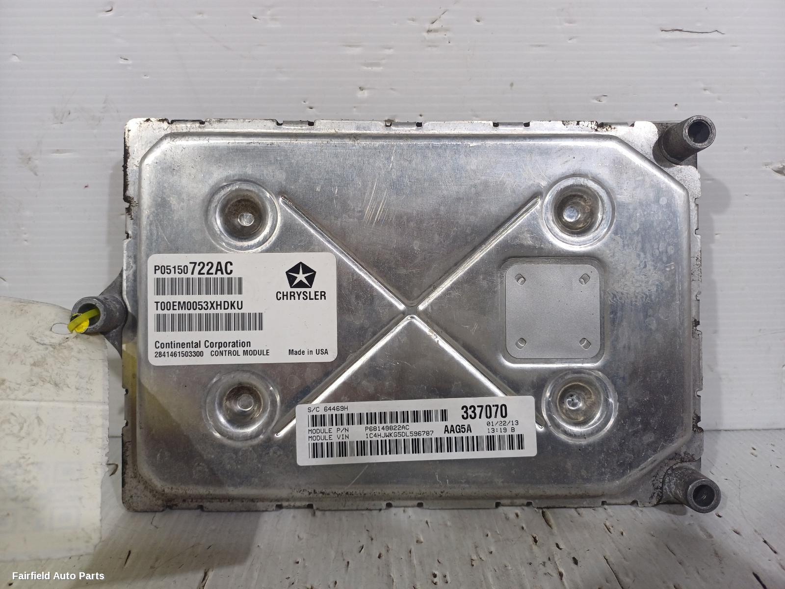 2012-2018 Jeep Wrangler Ecu