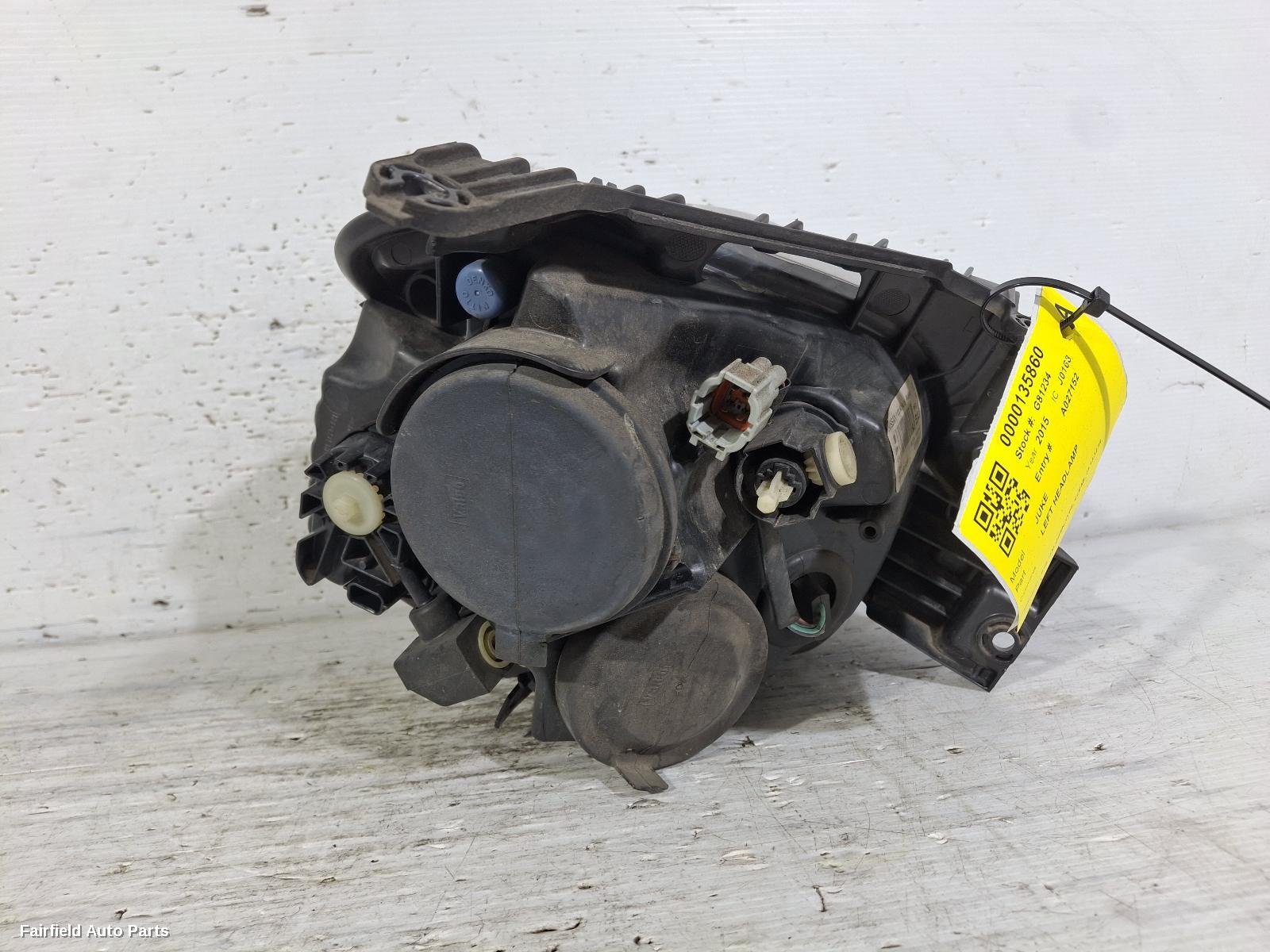 2015-2019 Nissan Juke Left Headlamp
