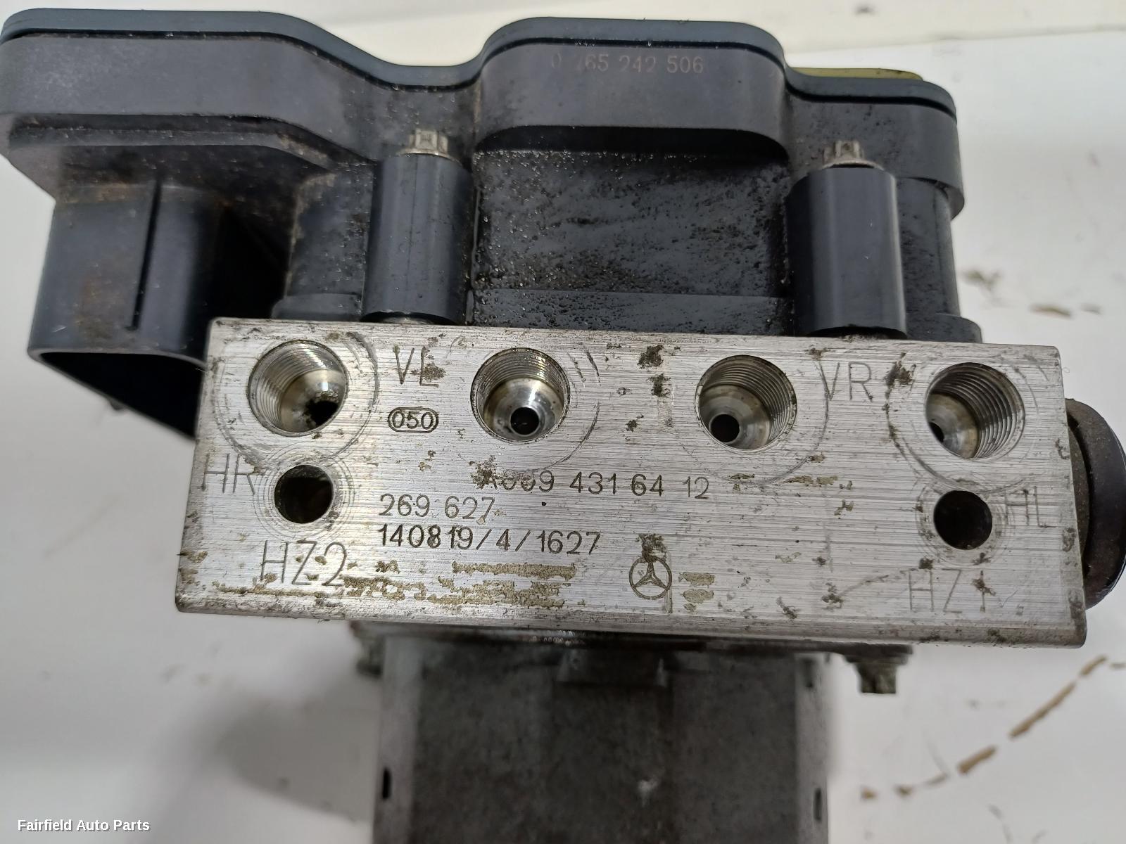 2012-2018 Mercedes A Class Abs Pump Modulator