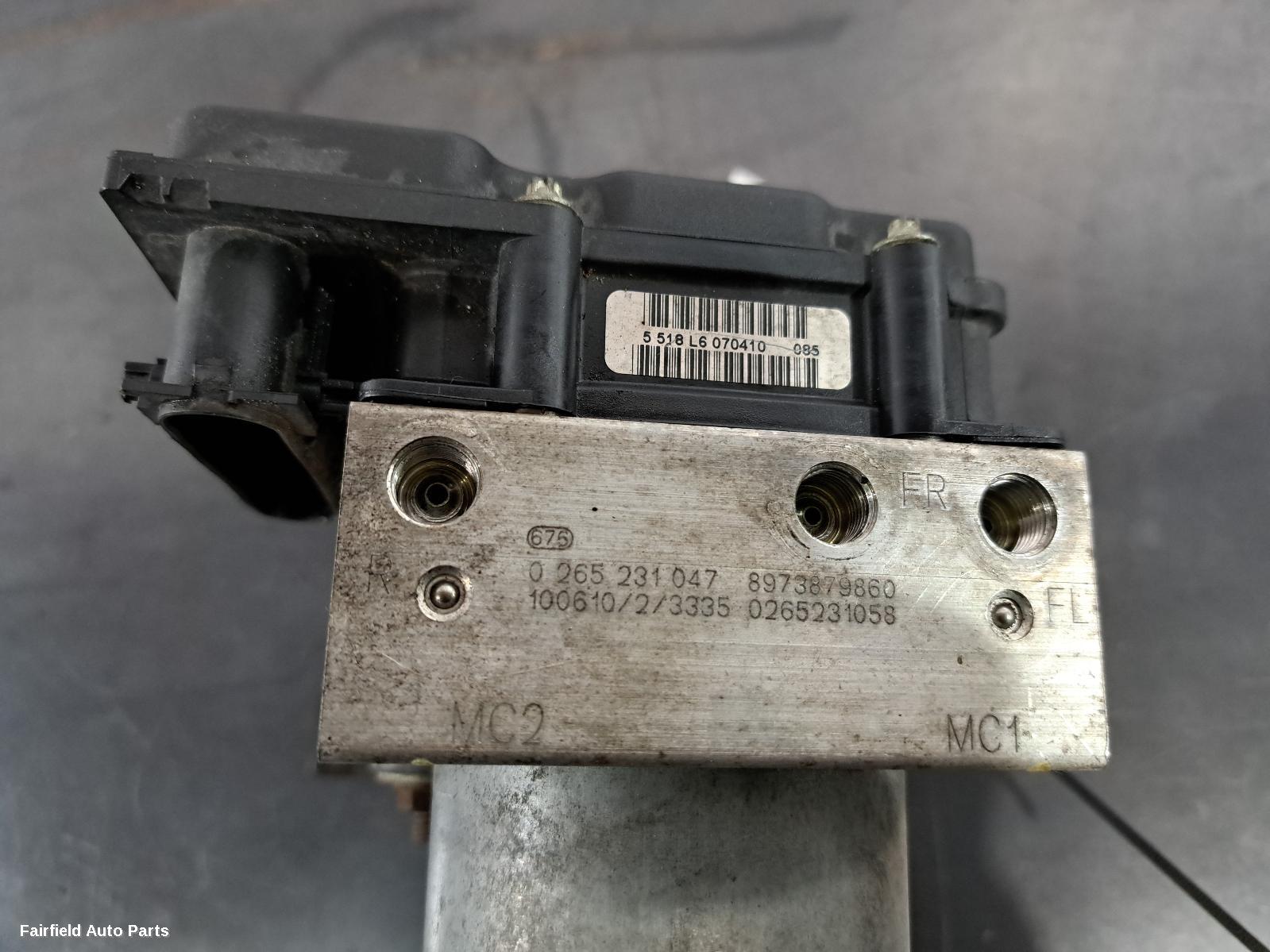 2008-2011 Holden Colorado Abs Pump Modulator