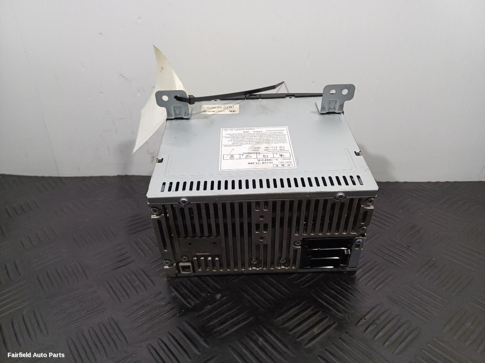2007-2012 Hyundai I30 Radio Cd Dvd Sat Tv