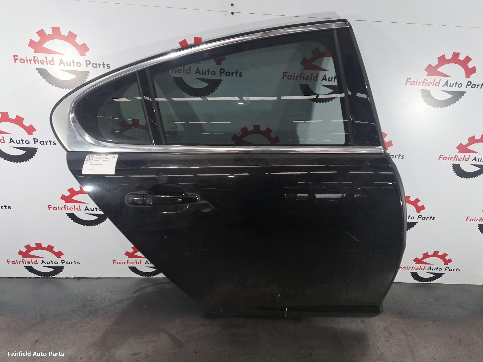2008-2015 Jaguar Xf Right Rear Door Sliding