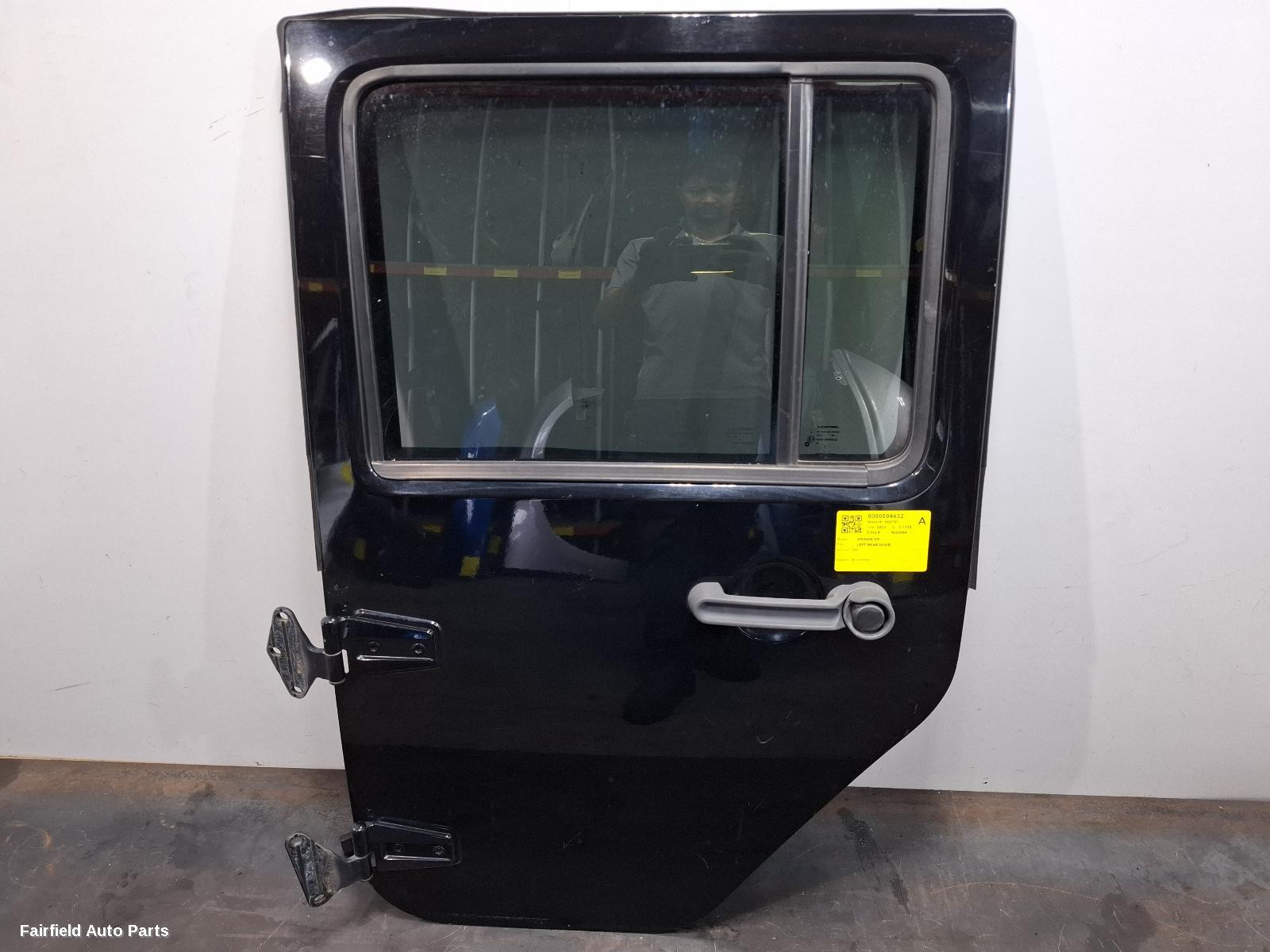 2010-2018 Jeep Wrangler Left Rear Door Sliding