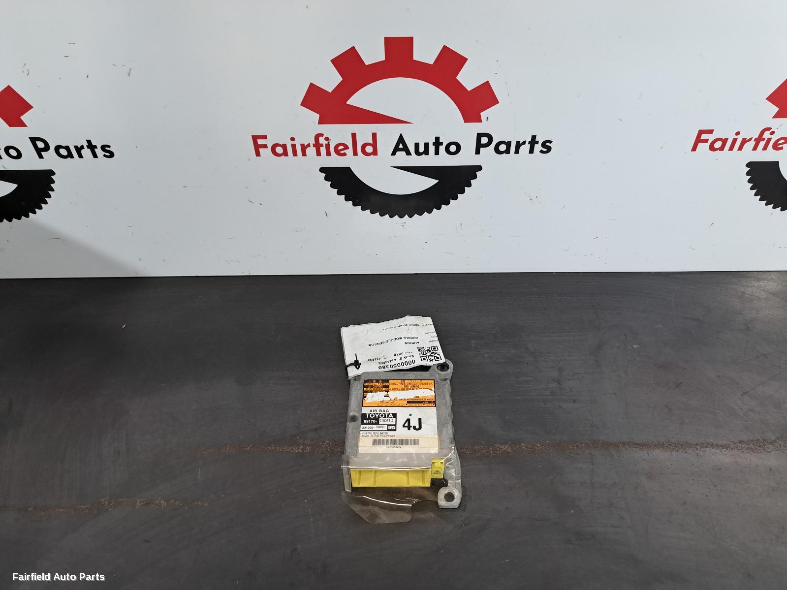 2006-2012 Toyota Aurion Airbag Module Sensor