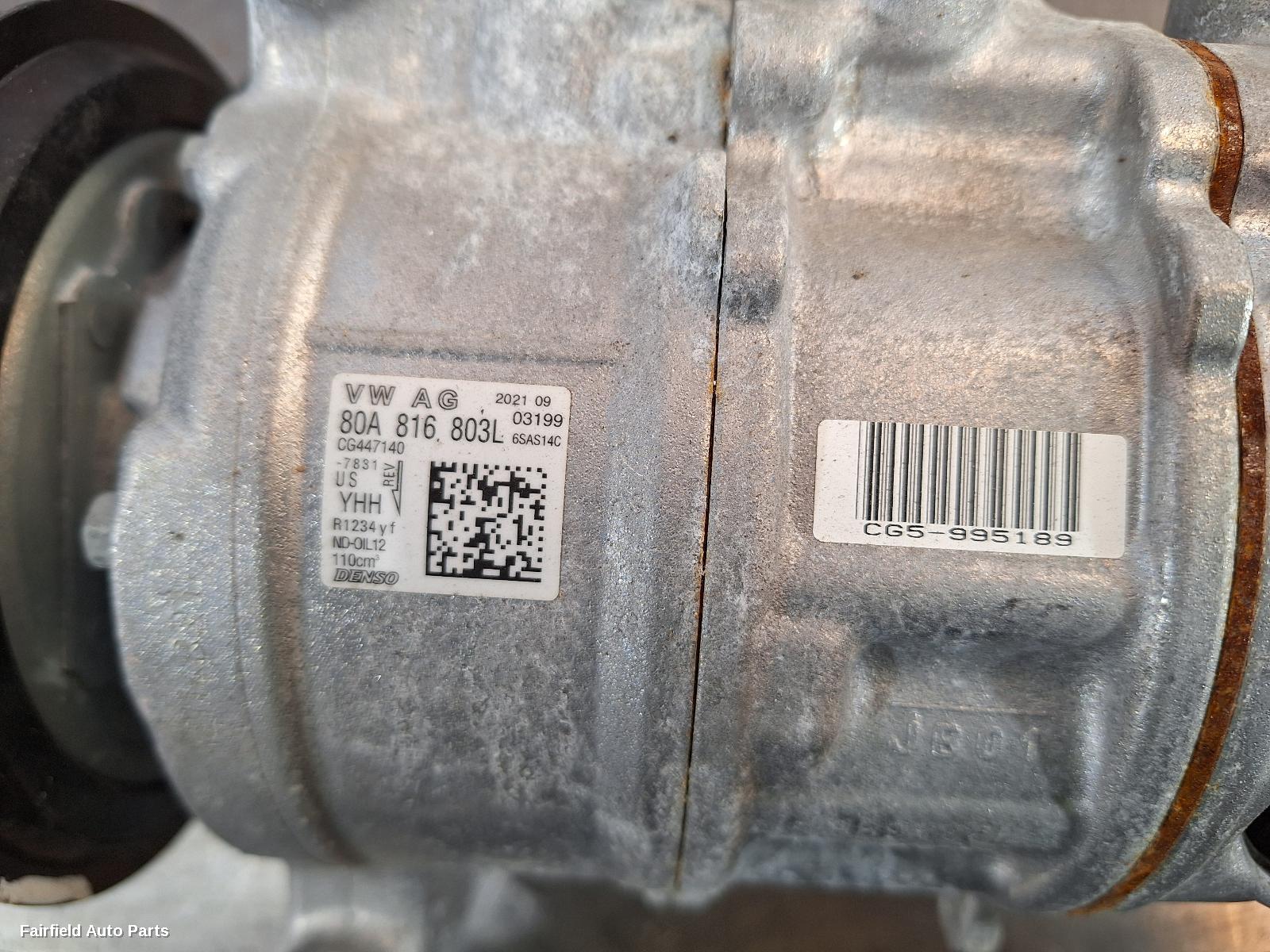 2020-2023 Audi Q5 A C Compressor