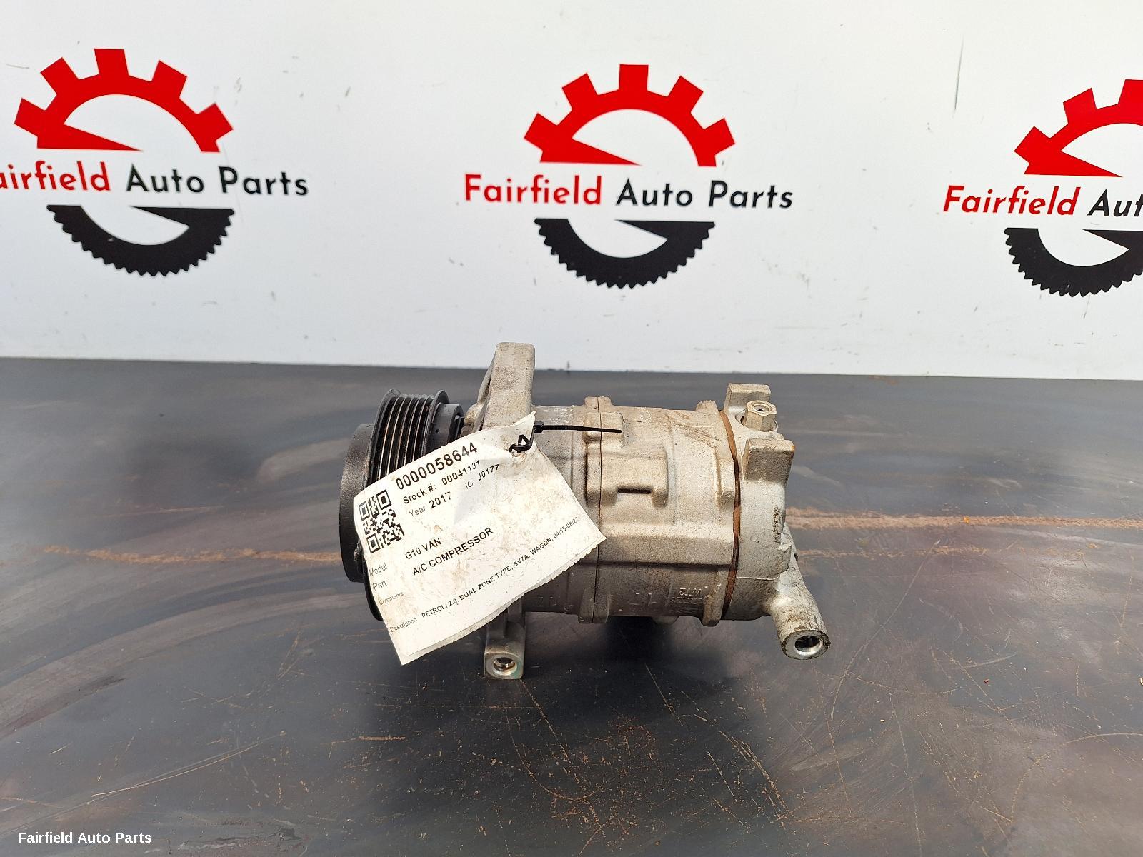 2015-2022 Ldv G10 A C Compressor